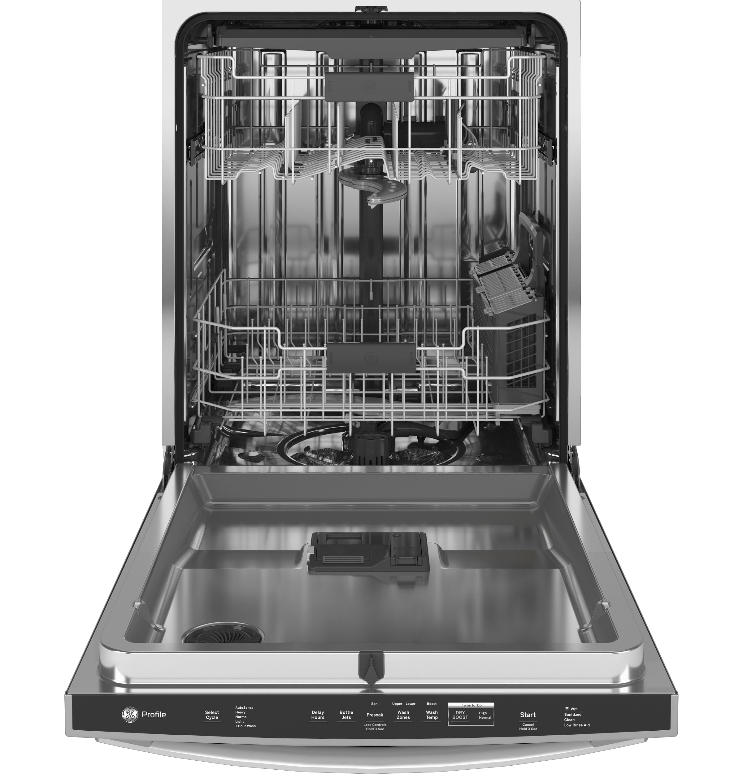 Ge 3rd rack online dishwasher