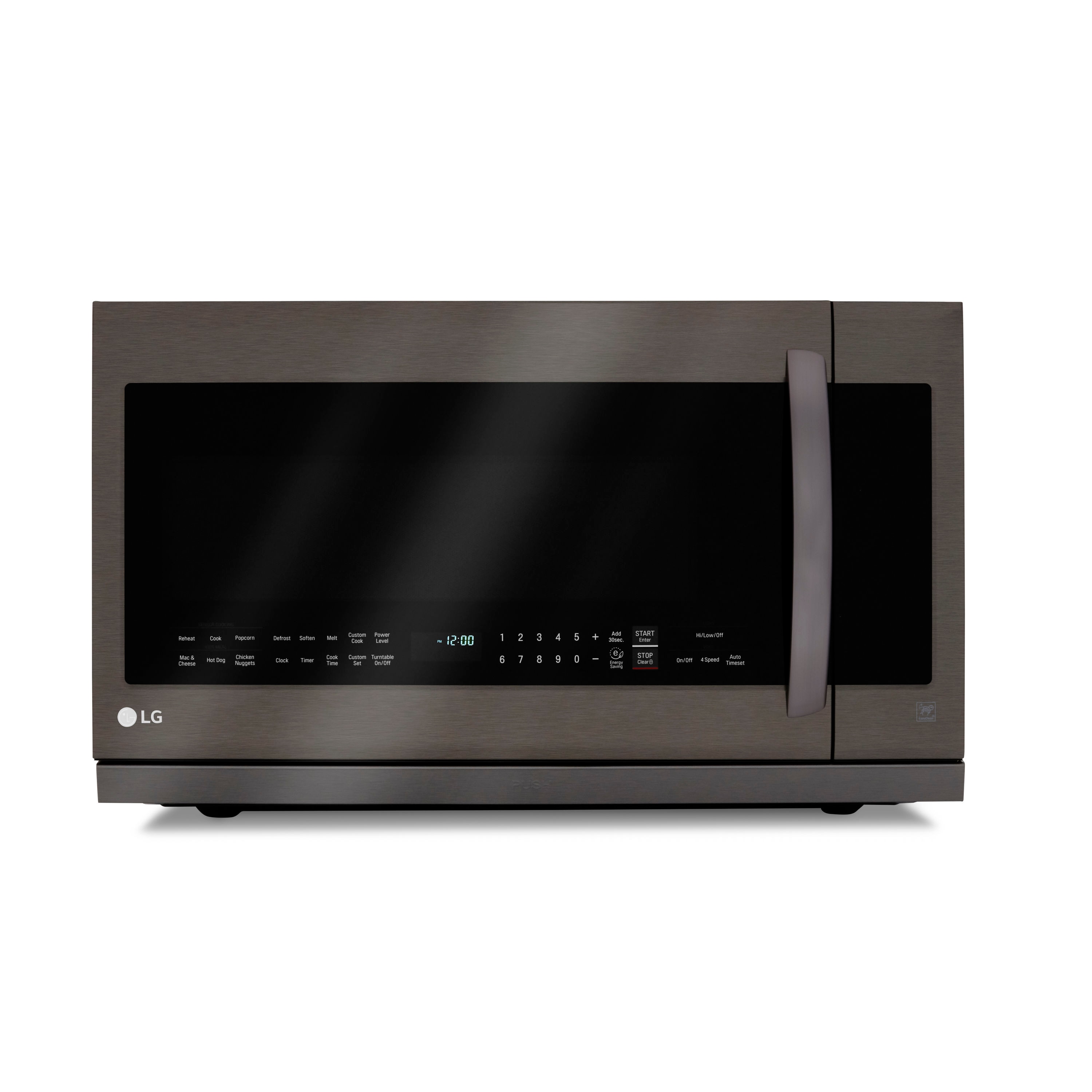 lg microwave over the range with extended vent