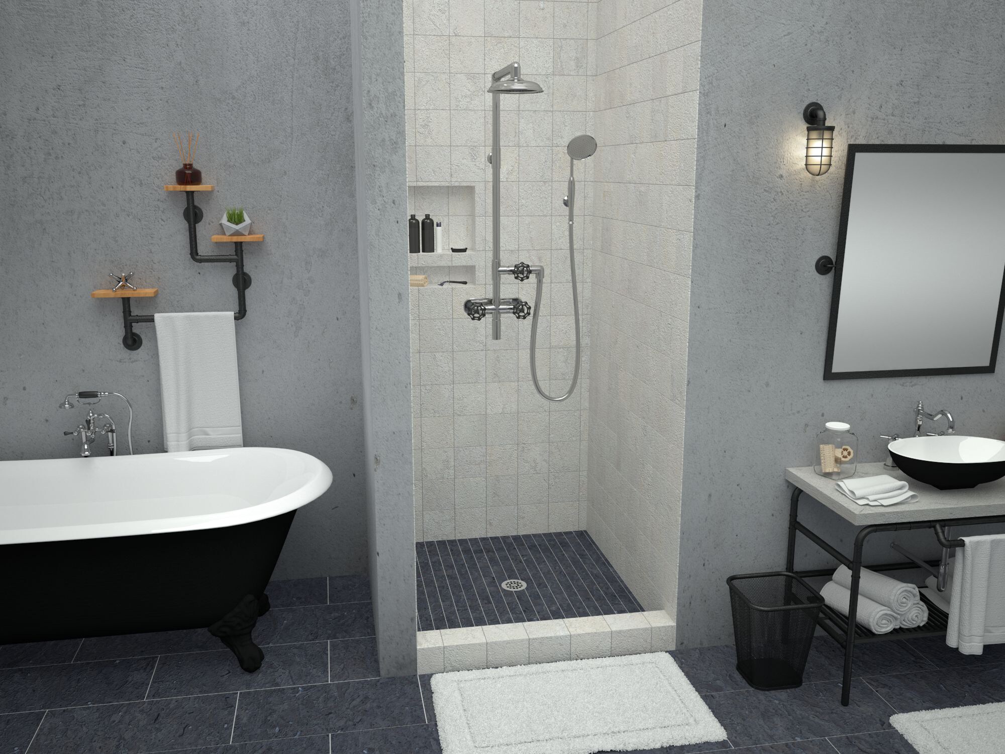 Tile Redi P4236C-PVC Shower-Floors - View #8