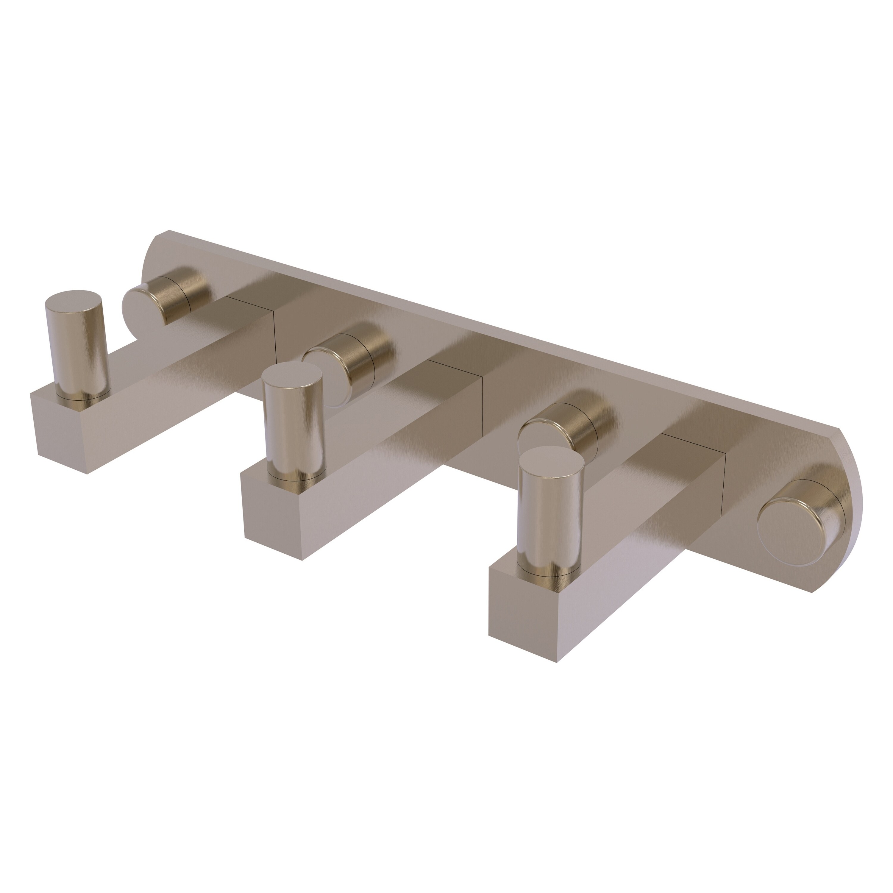 Allied Brass MT-20-3-PEW Montero Antique Pewter Triple -Hook Wall mount Towel Hook