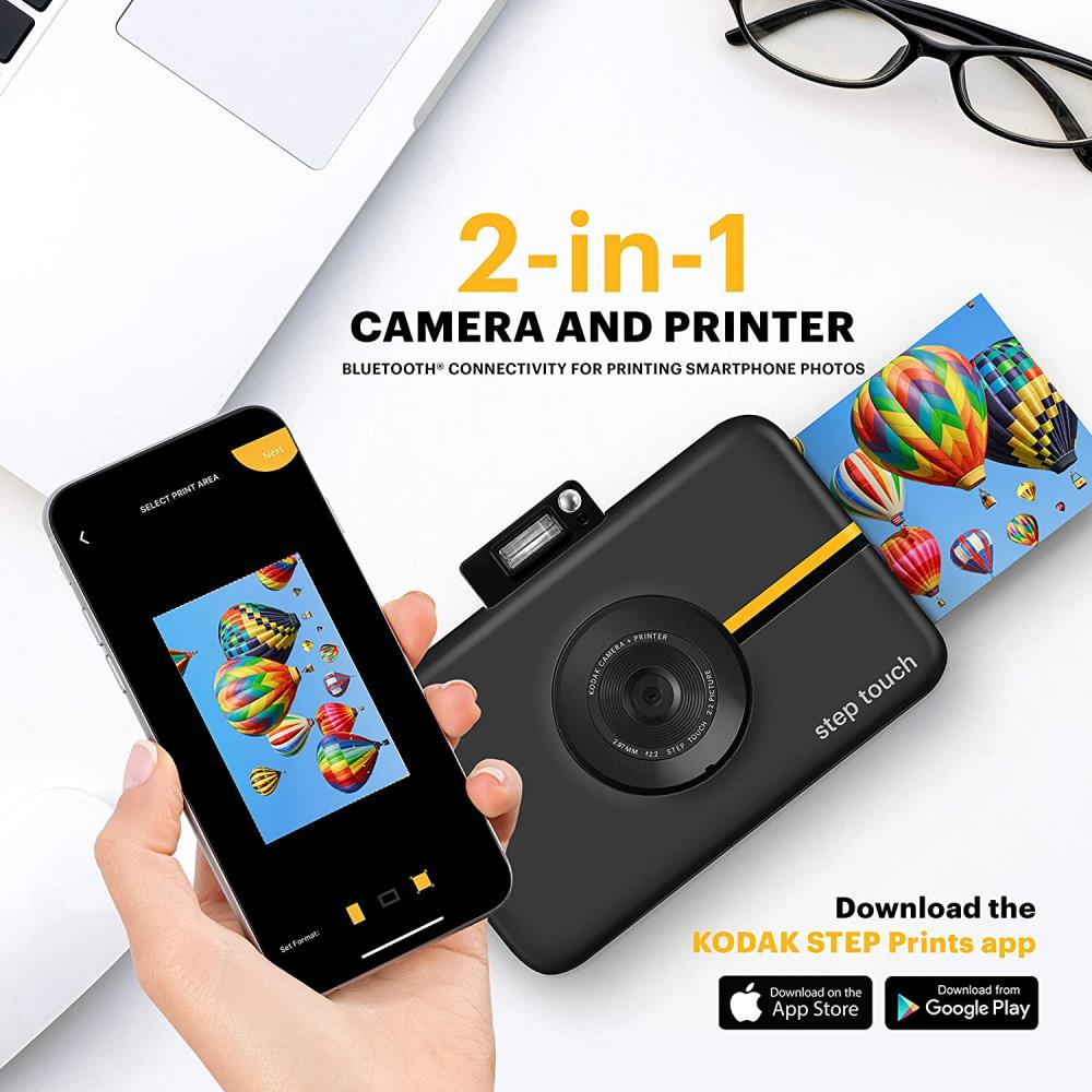 Instant Print Camera -Children Digital Camera with Zero Ink