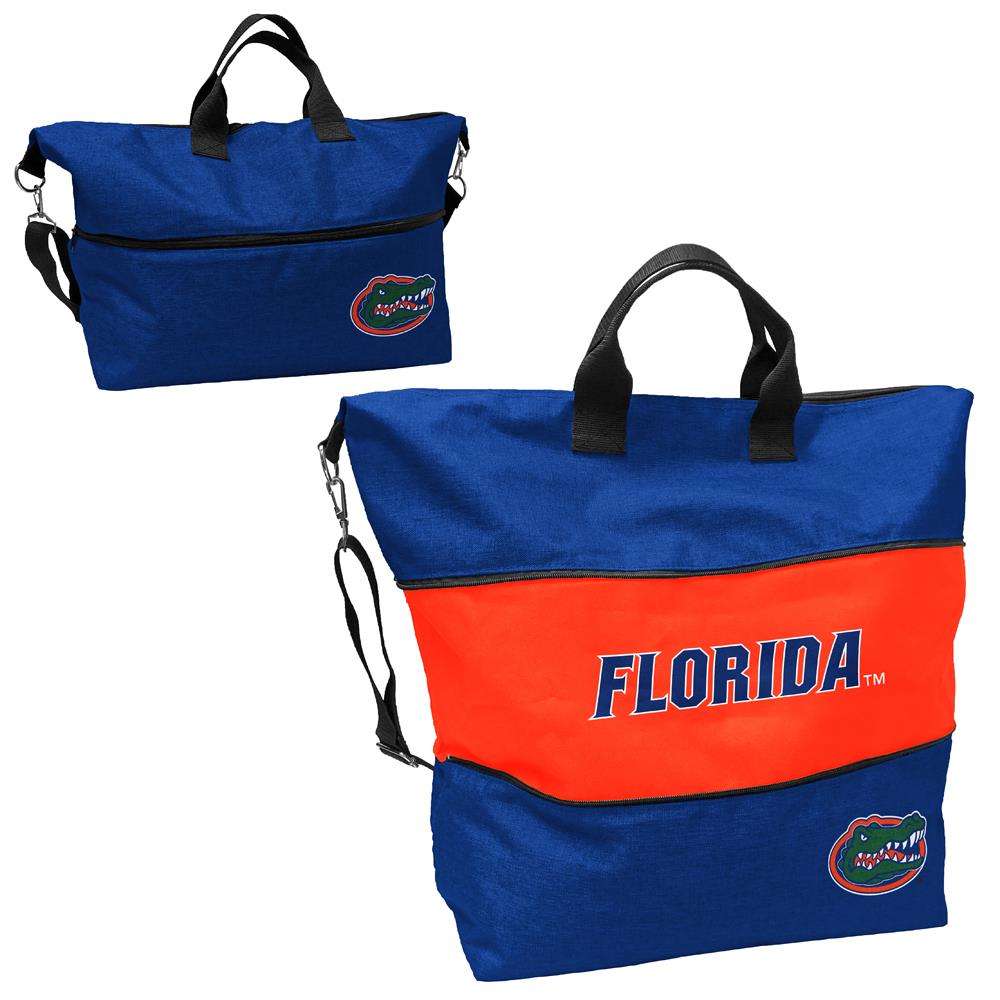 Logo Brands 135-665-CR1 Florida Gators Expandable Tote 25x9x15 Blue Tote