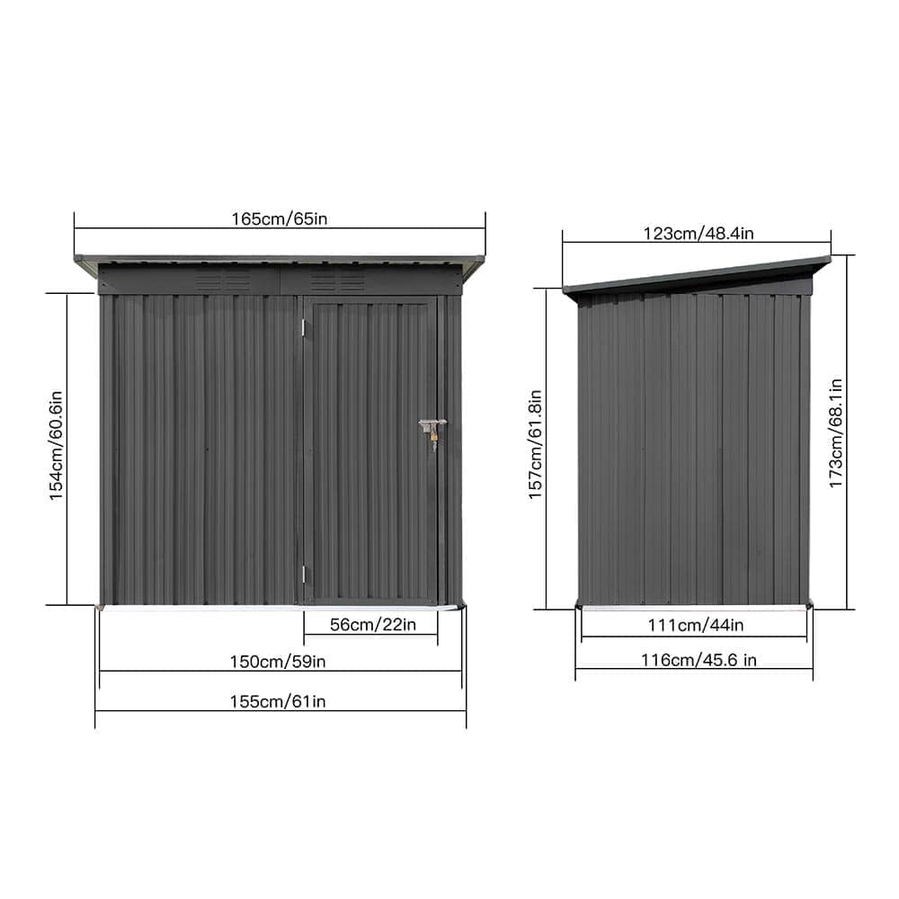 JUJABU SHED-9 Metal-Storage-Buildings-Sheds - View #4