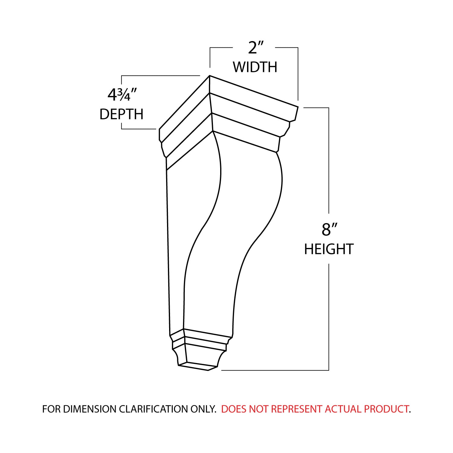 Architectural Products by Outwater 3P5.13.00235 corbels - View #2