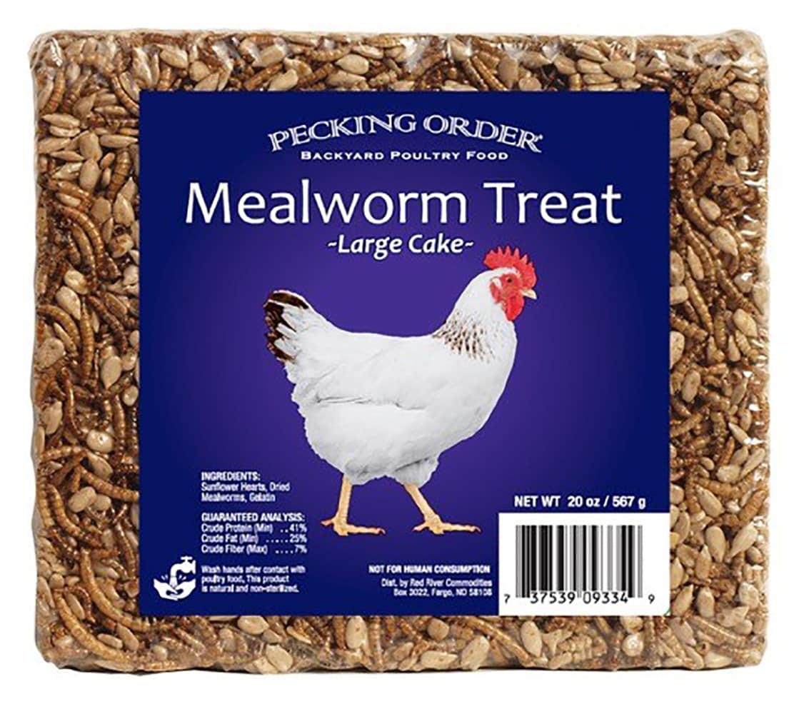 Poultry Mealworm Treat Cake Poultry Feed at Lowes.com