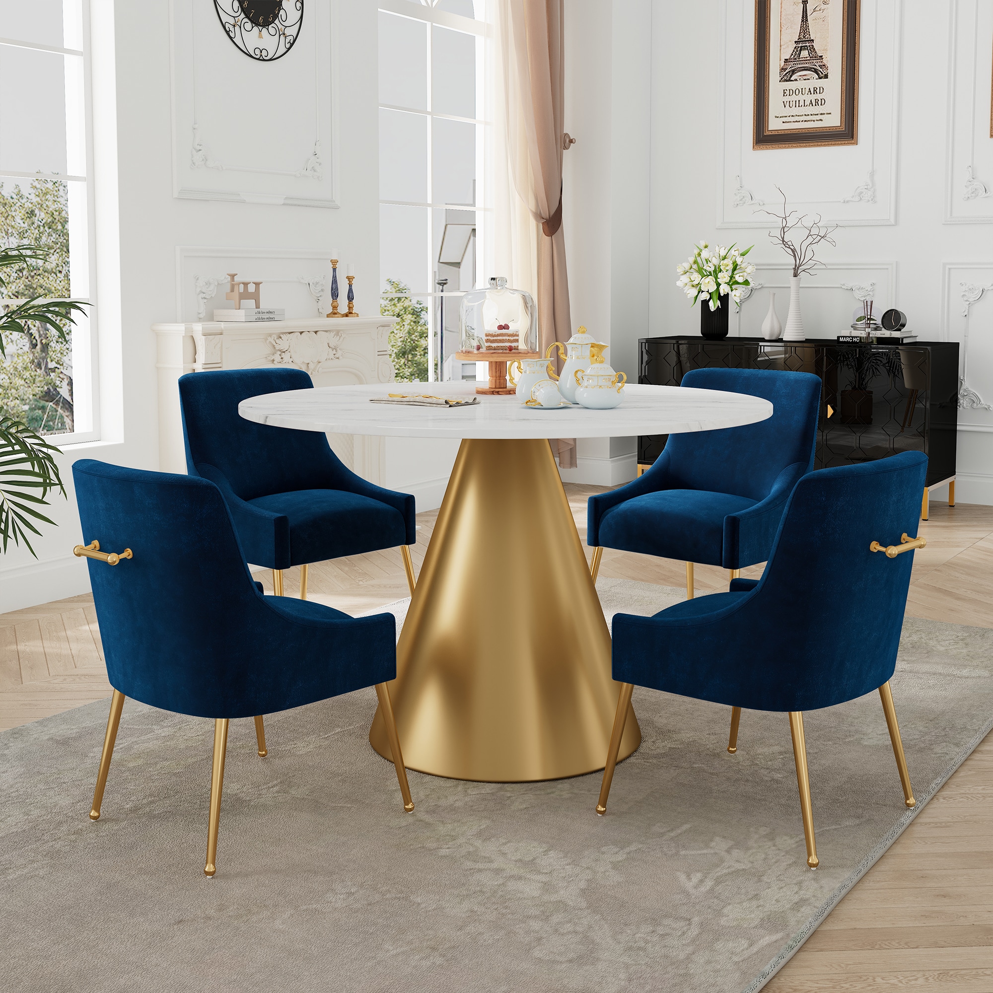 Clihome CL-RT3-BWHBG700NY Dining-Sets - View #3