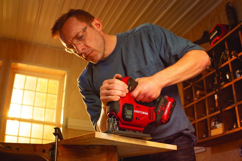 CRAFTSMAN V20 20-volt Max Variable Keyless Cordless Jigsaw (Charger ...