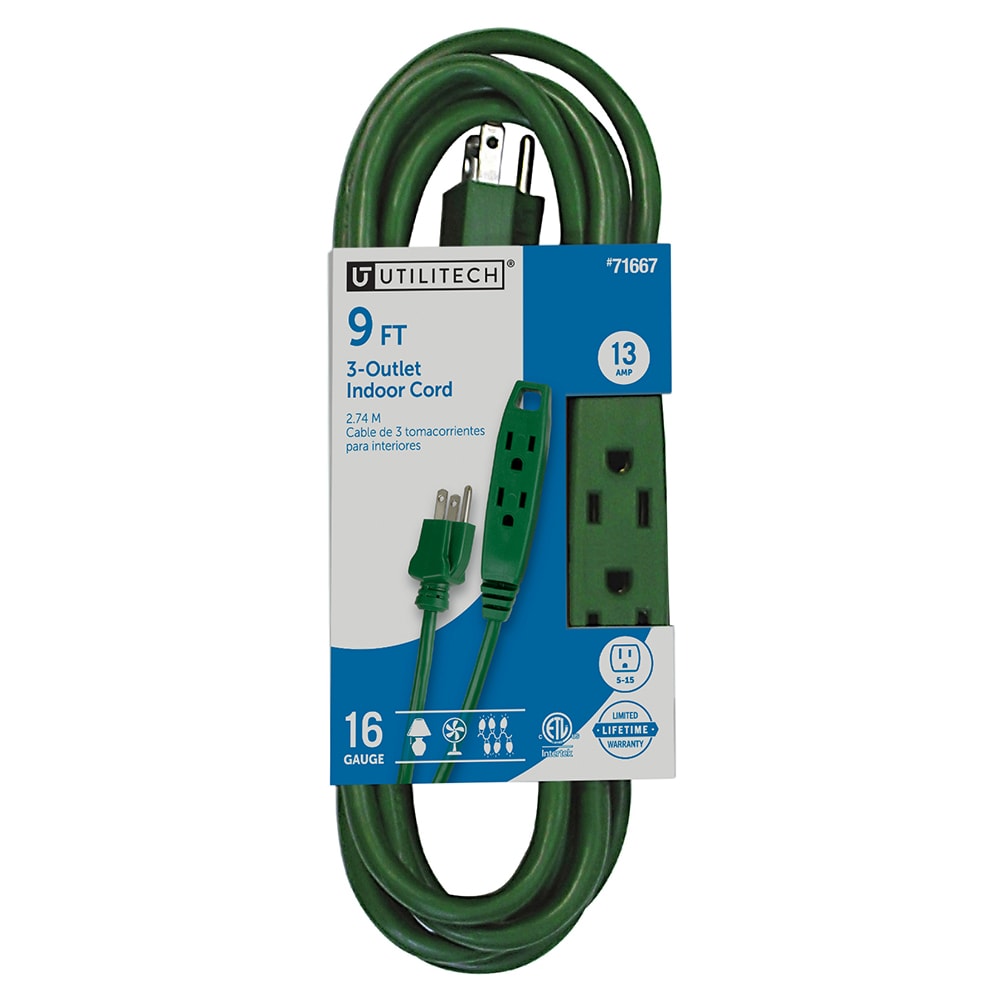 Extension Cords Length Measurement 9-ft