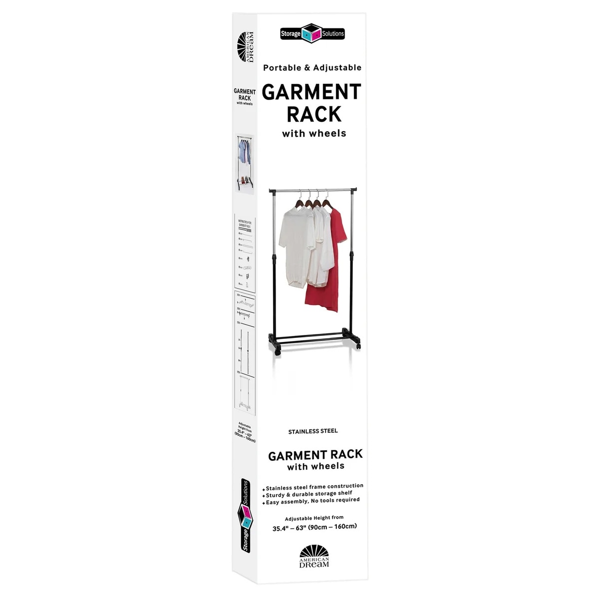 J&V TEXTILES 688 Garment-Racks - View #5