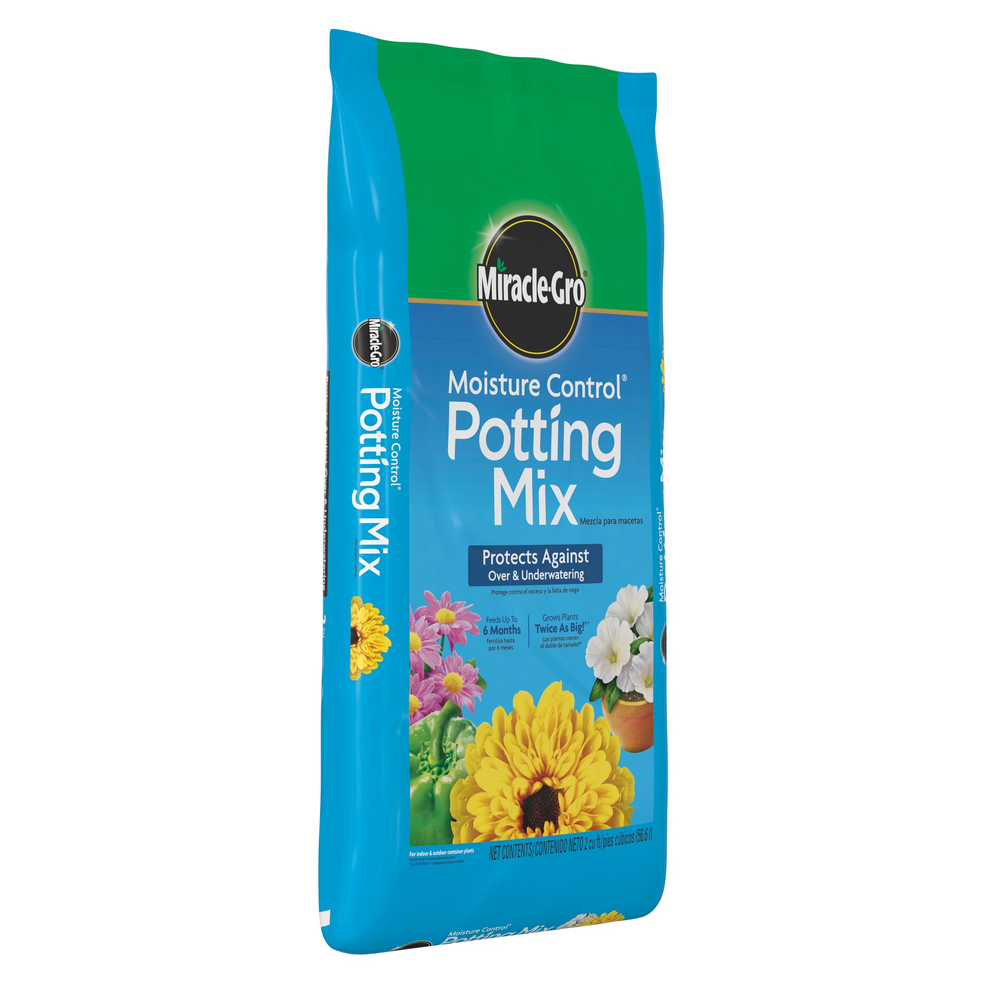 Miracle Gro Moisture Control Quart All Purpose Potting Soil Mix In The