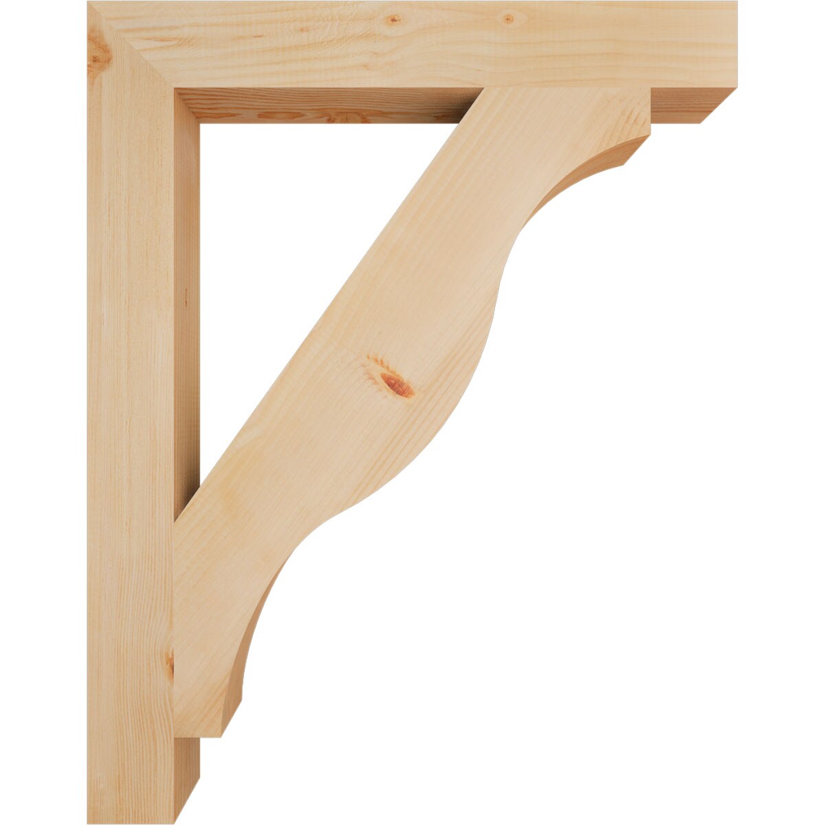 Ekena Millwork BKT04X30X38FST05SDF Exterior-Brackets-Braces - View #3