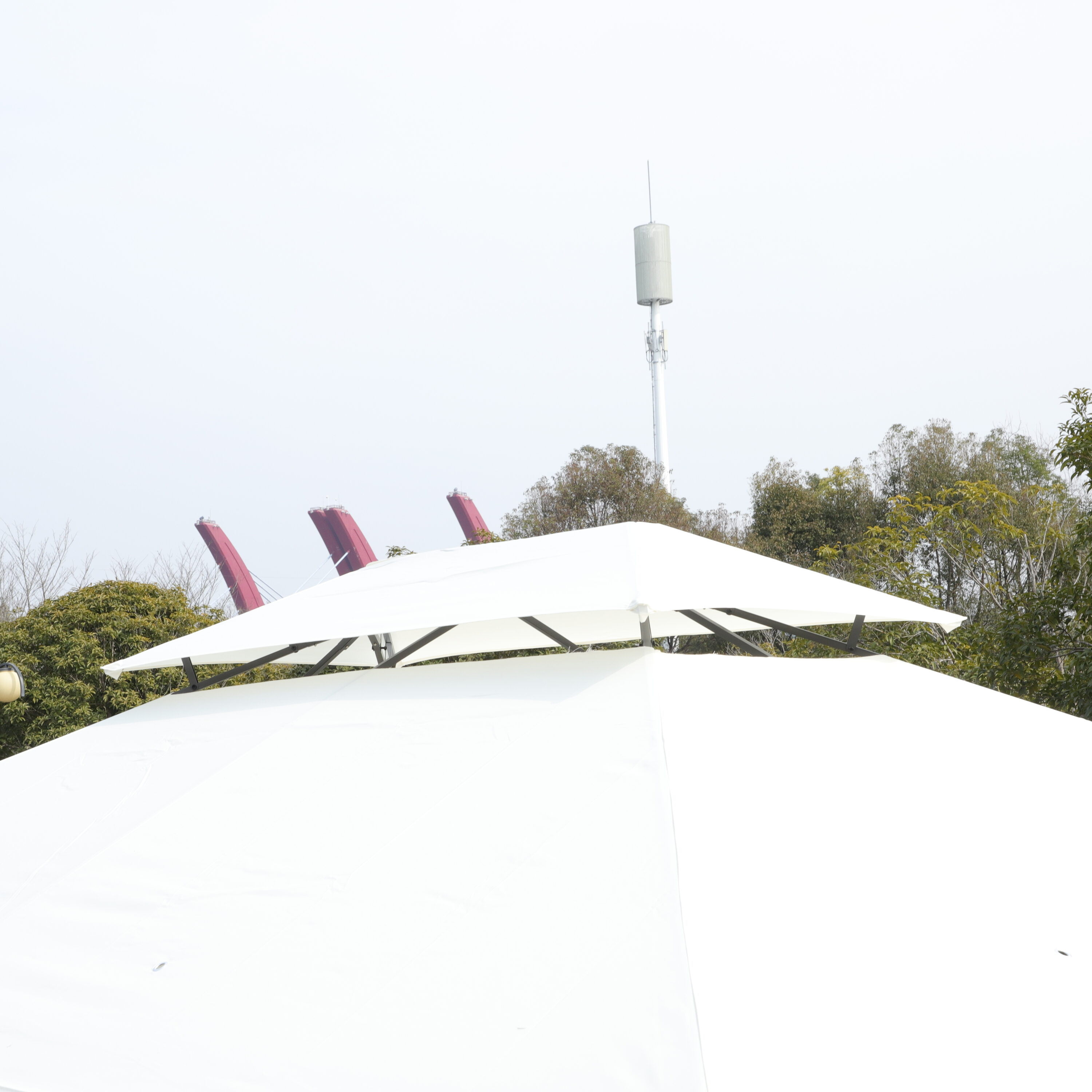 LIVIZA GAZBEP892BE Wood-Resin-Gazebos - View #8