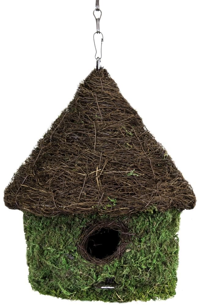 8 Green Moss Birdhouse [KC1053] 