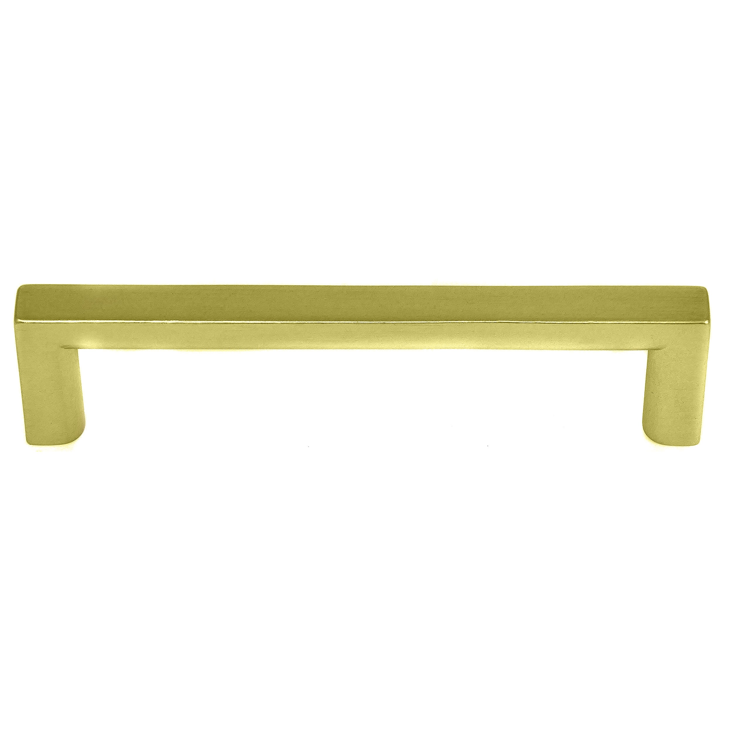 Laurey 73210 Cosmopolitan 6-5/16-in , 160mm Center to Center Champagne Brass Rectangular Handle