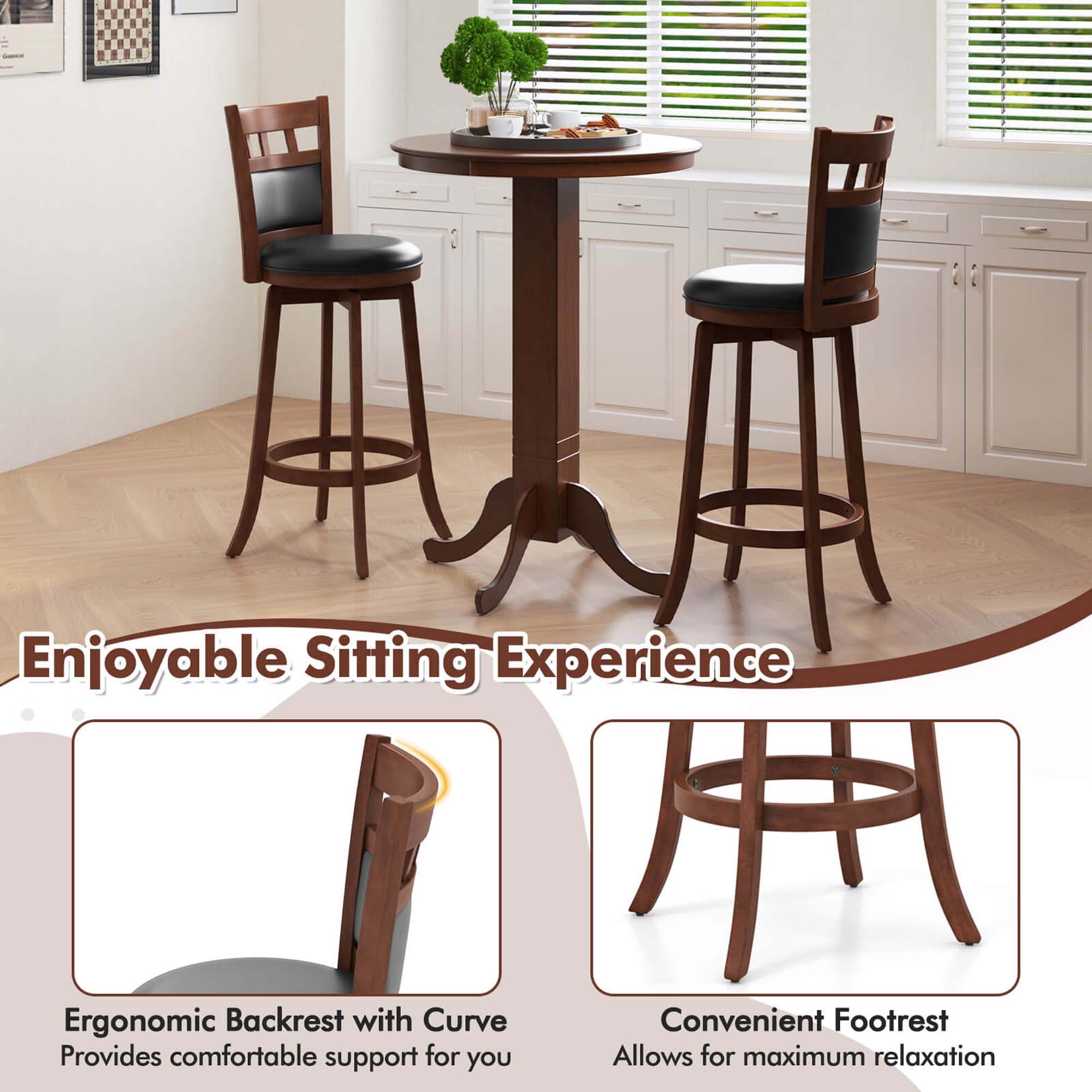 Costway HCST04449 stools - View #3