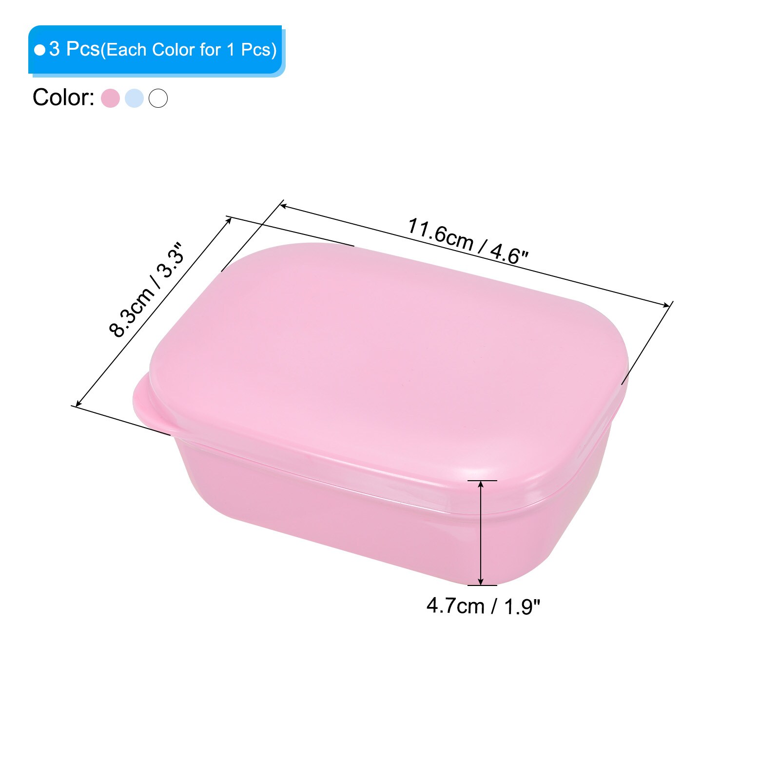 PATIKIL S25120402UX6649 Soap-Dishes - View #2