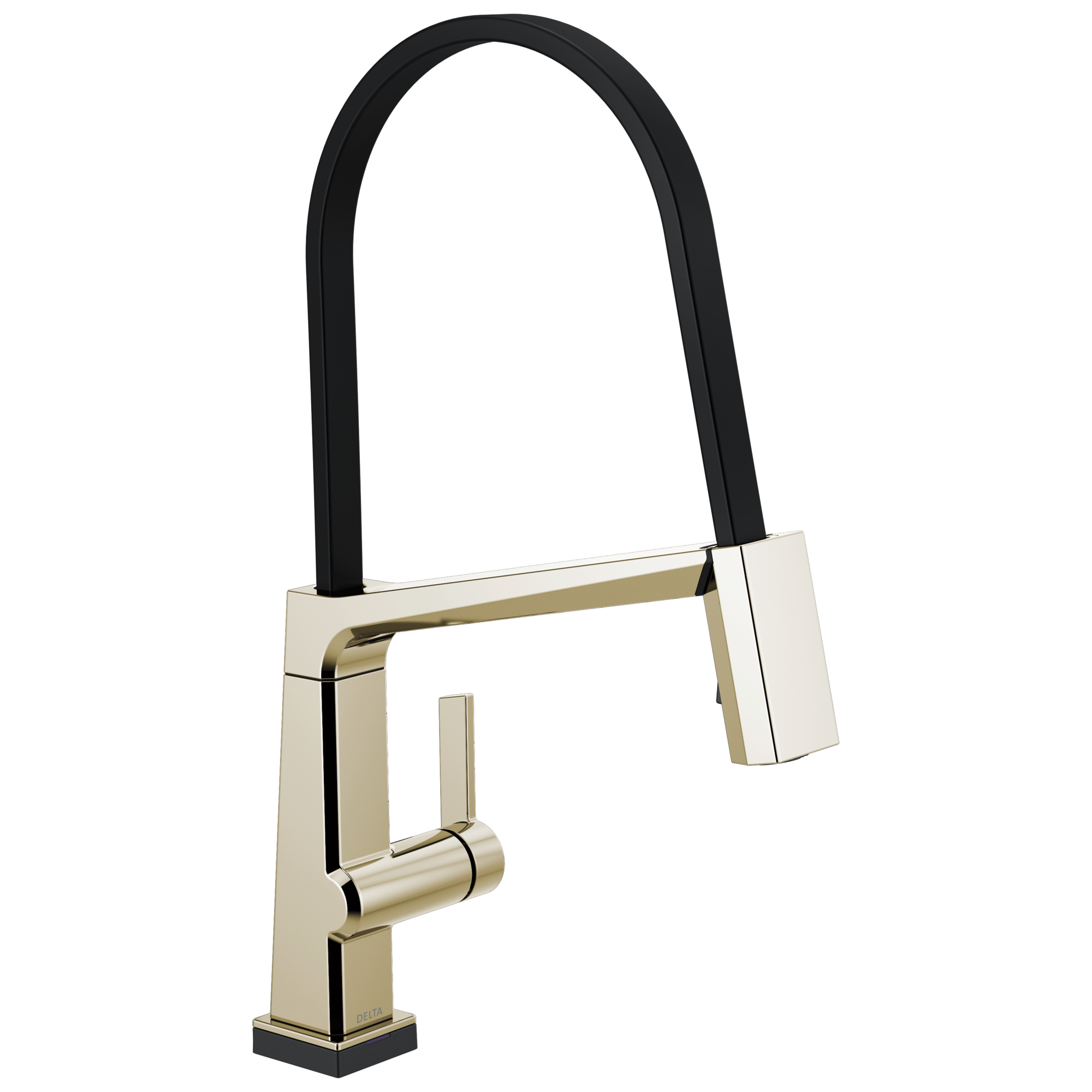Delta 9693T-PN-DST Pivotal Polished Nickel Single Handle Pull-out Touch Kitchen Faucet with Sprayer Function
