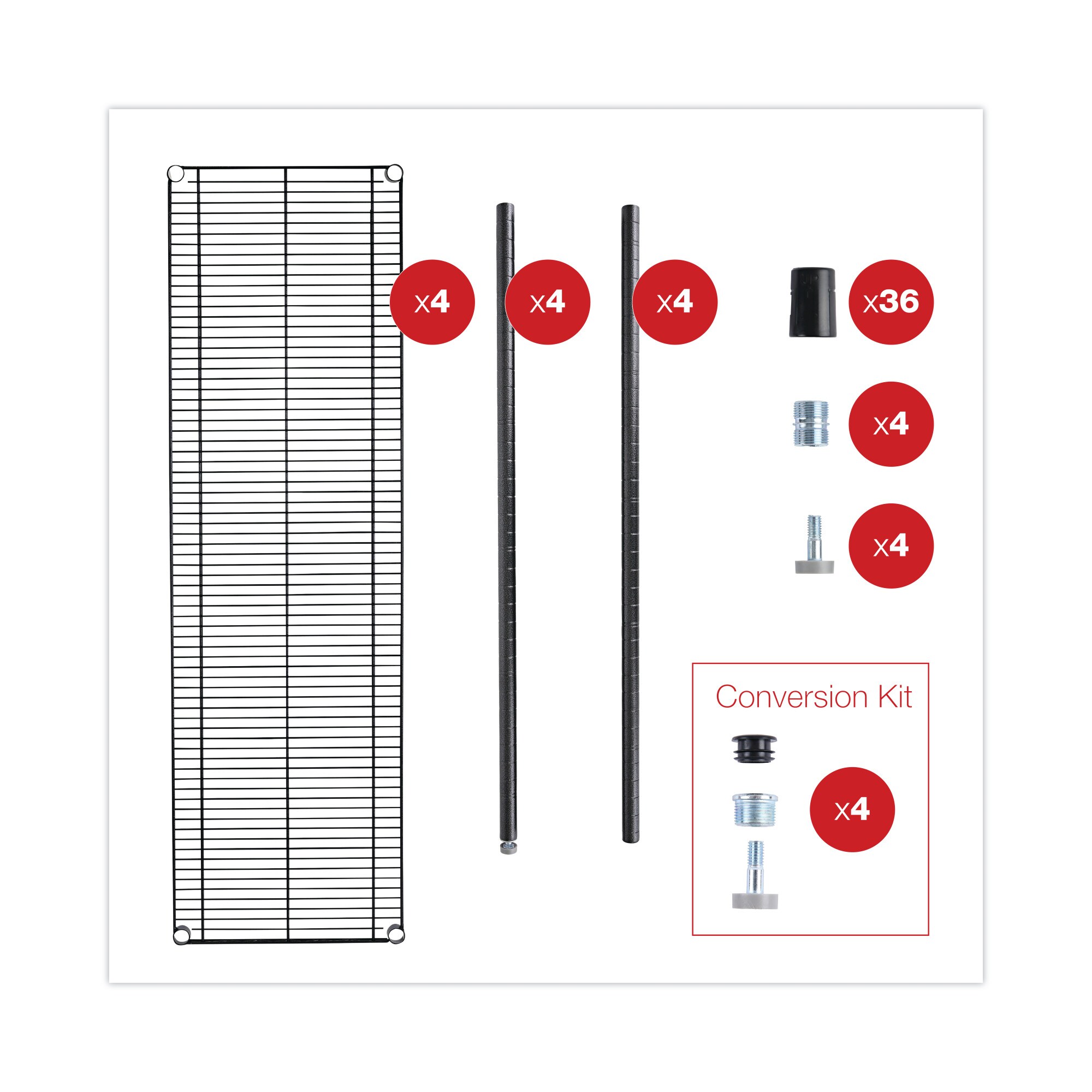 Alera ALESW206018BA Free-Standing-Shelving - View #15