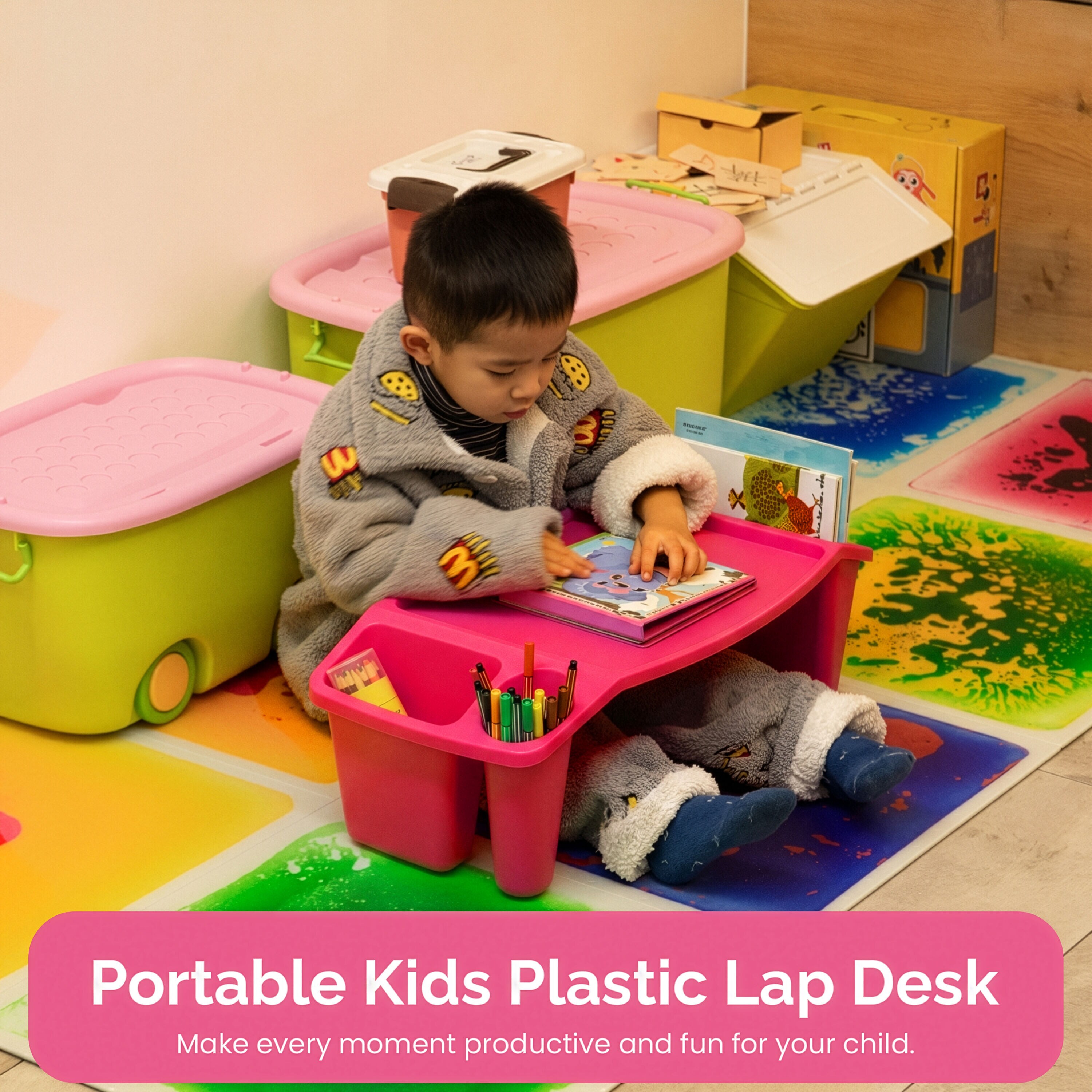 Basicwise QI003253P Kids-Play-Tables - View #4