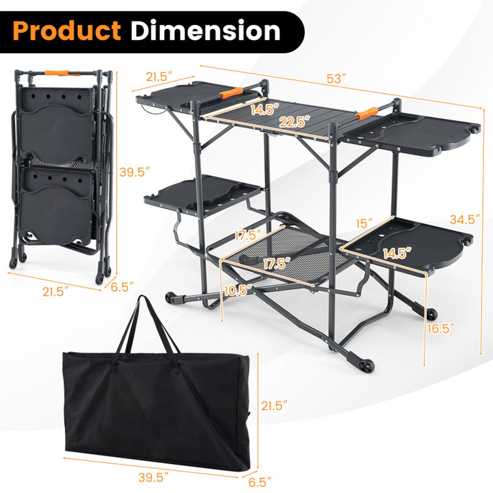 SUGIFT LW102SUGHY1219 Folding-Tables - View #3