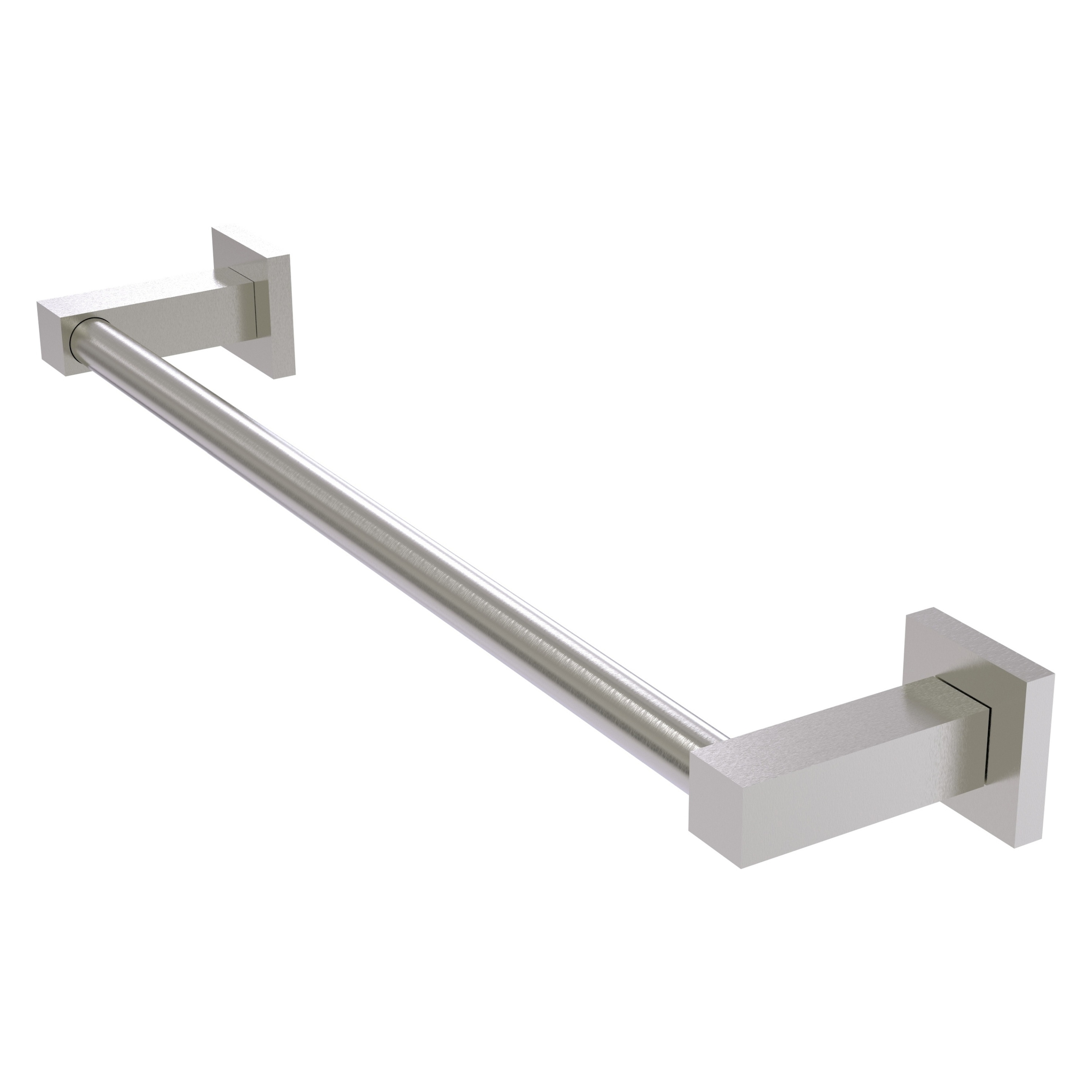 Allied Brass MT-41-18-SN Montero 18-in Satin Nickel Wall mount Single Towel Bar