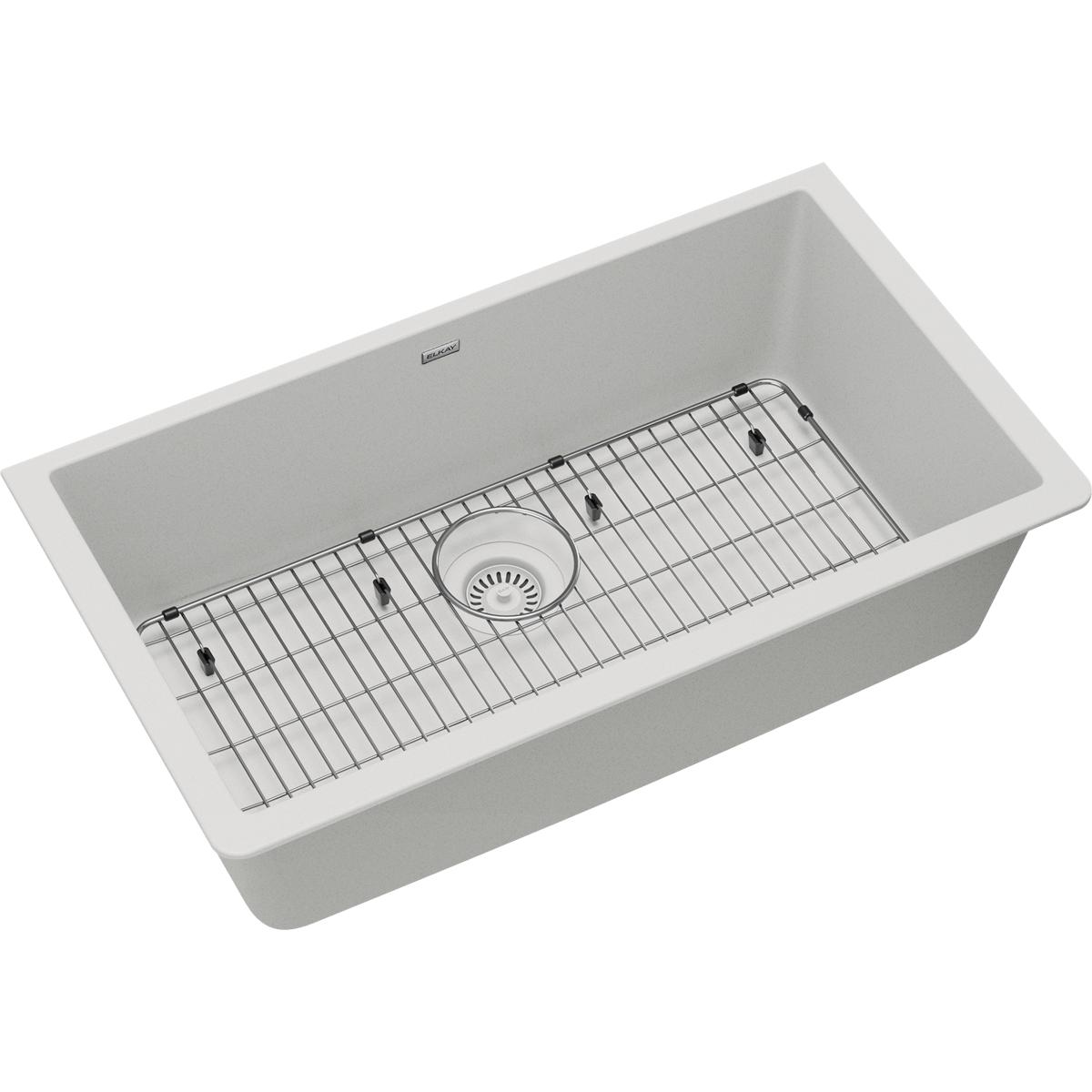 Elkay ELGRU13322WH0C Kitchen-Sinks - View #4