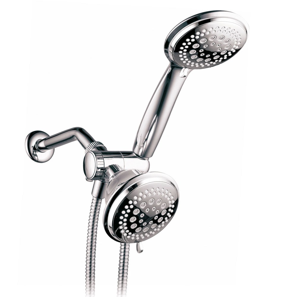 HotelSpa 1436 36.0 -Spray Chrome 4-in Round Dual/Combo Shower Head 2.5 GPM