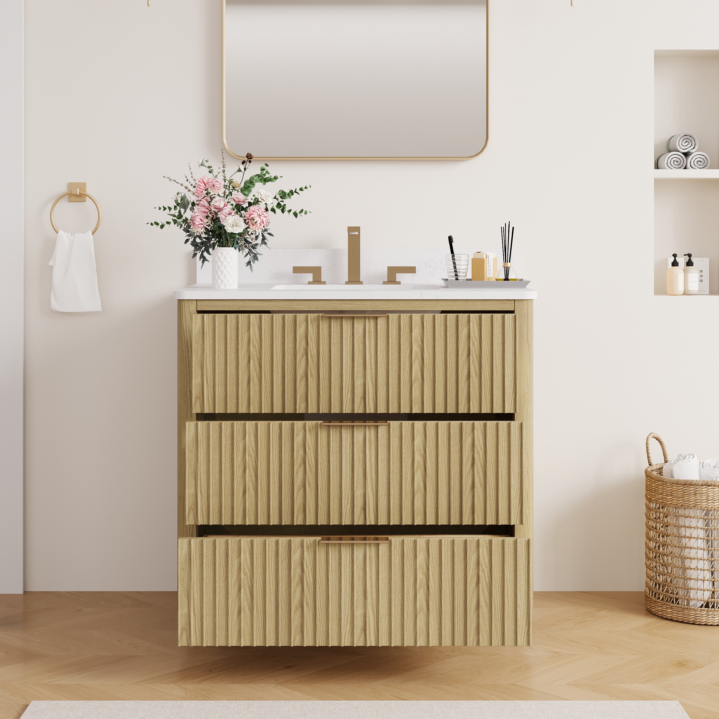 Forclover CNE-P397678W Bath-Vanity-Combo - View #6