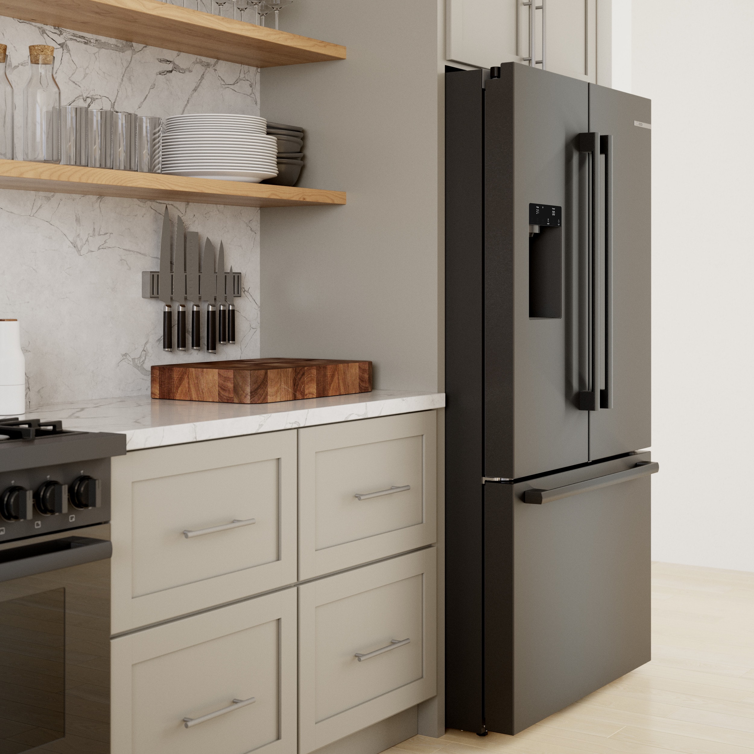 Bosch B36FD52SNB French-Door-Refrigerators - View #8