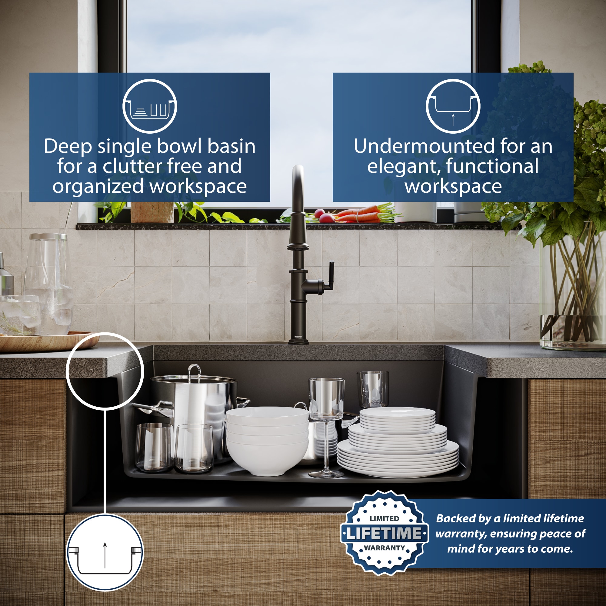 Karran QU-670-BL Kitchen-Sinks - View #5