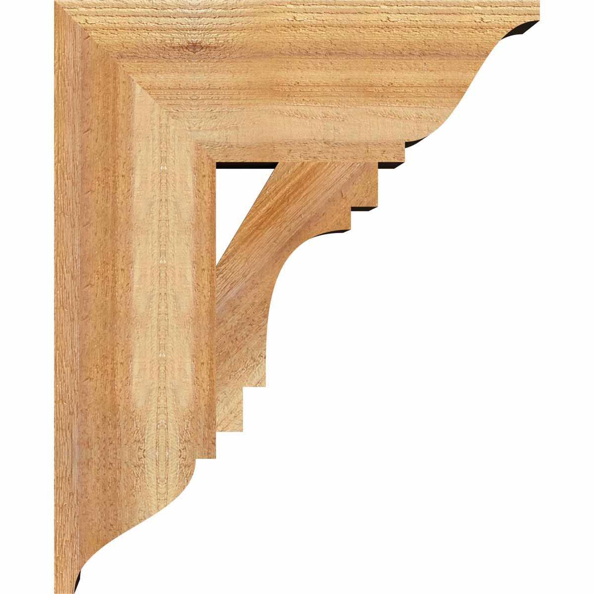 Ekena Millwork BKT06X18X22MRC01RWR Exterior-Brackets-Braces - View #3