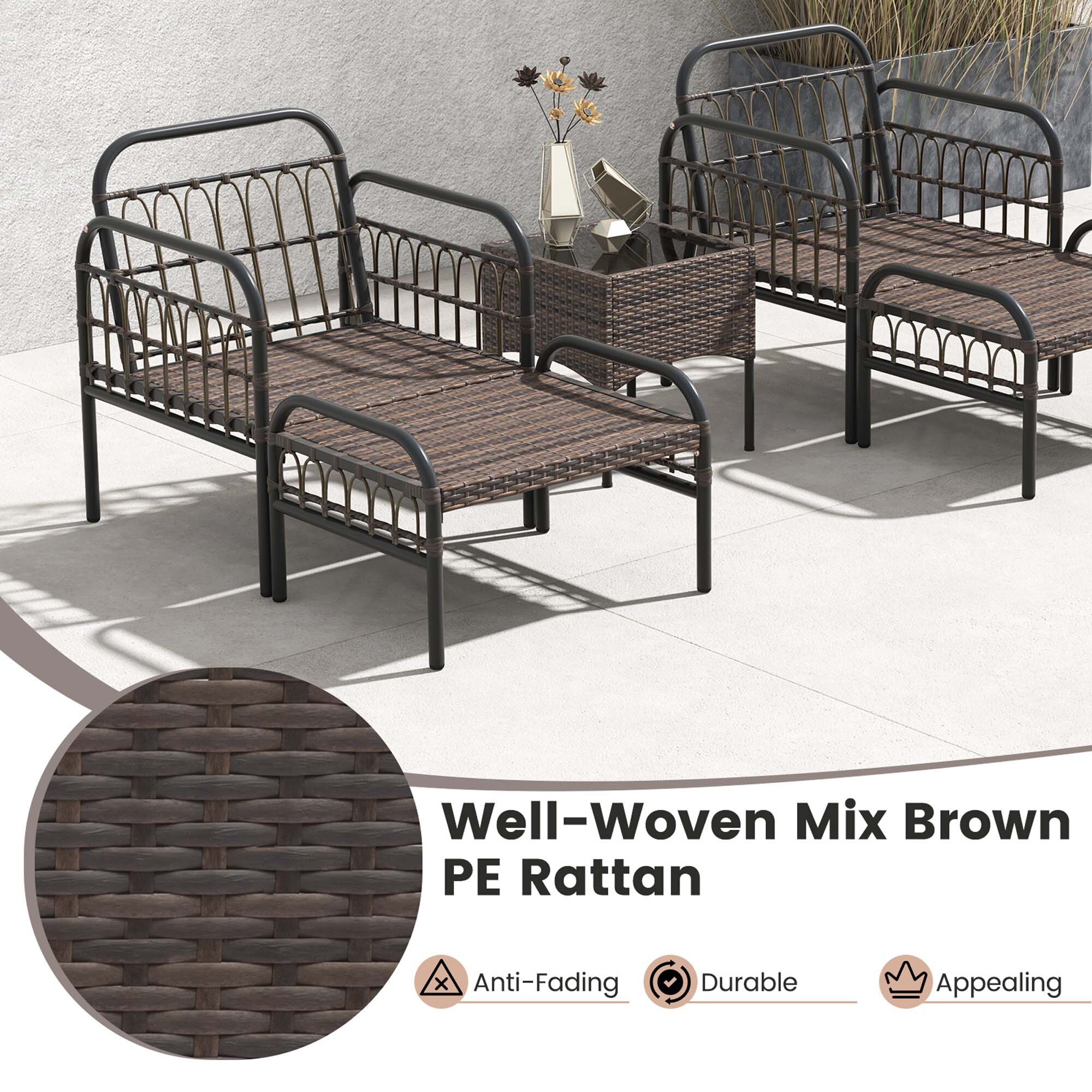 Costway LWS00068 Patio-Conversation-Sets - View #5