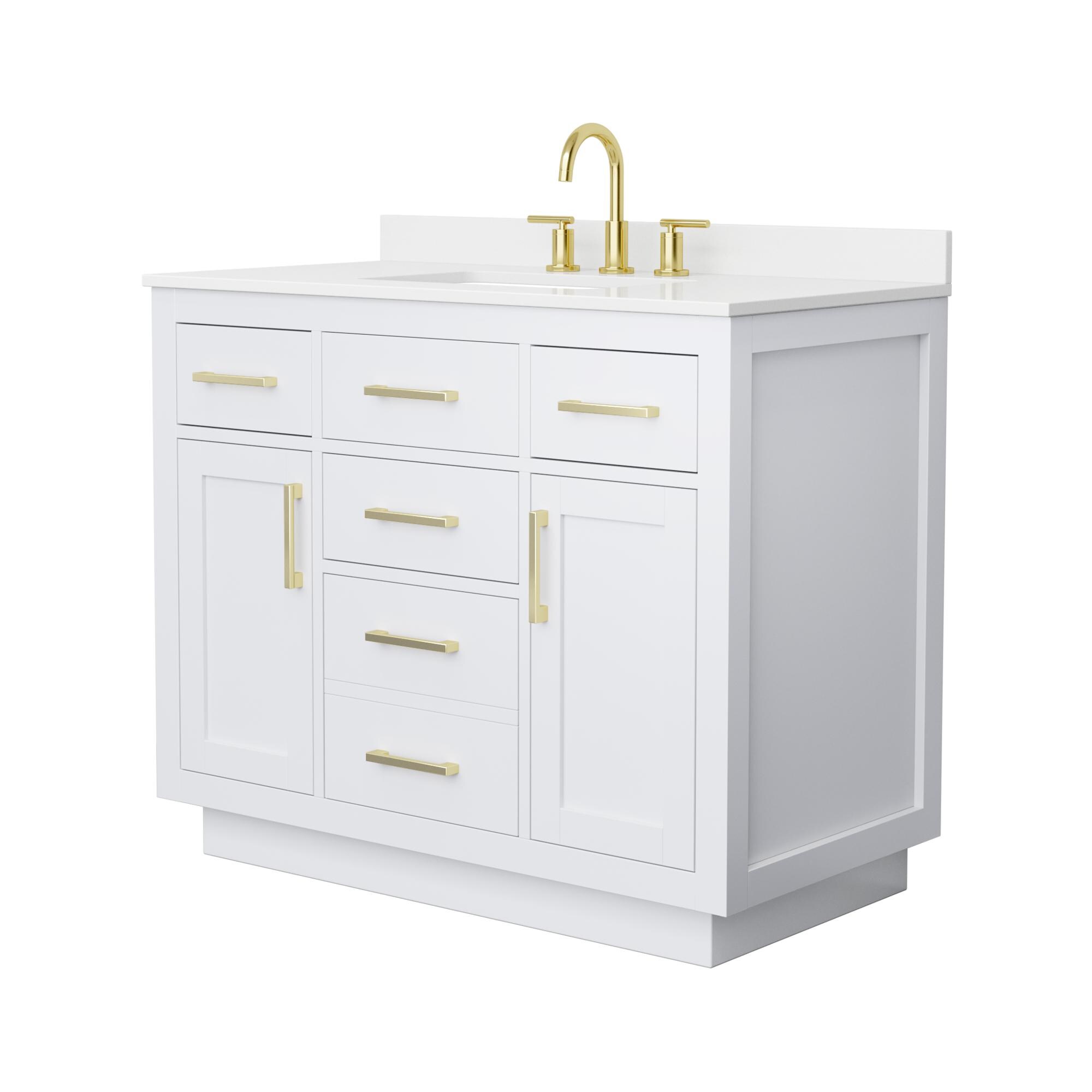 Wyndham Collection WCG262642SWGWQUS3MXX Bath-Vanity-Combo - View #2