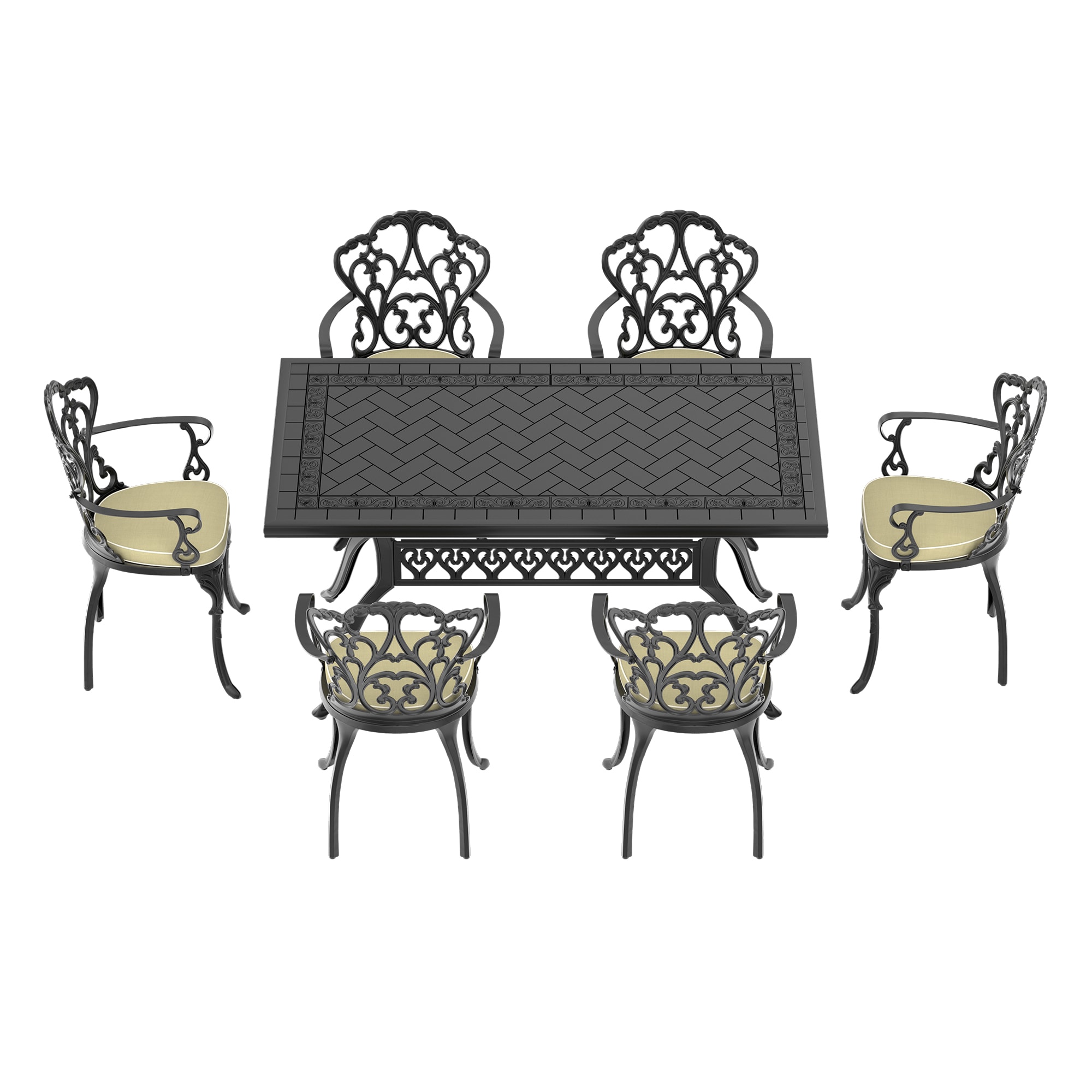 nicesure SLBK6047CZ6A1165RC Patio-Dining-Sets - View #3