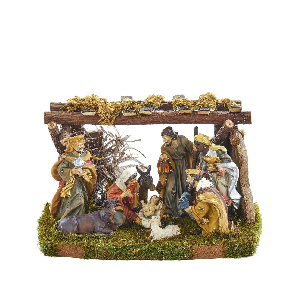 Kurt S. Adler N0282 4.5-in Figurine Nativity Christmas Decor