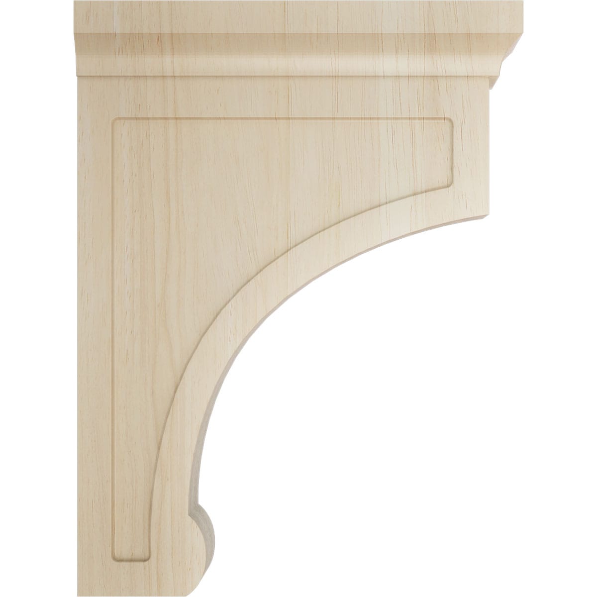 Ekena Millwork BKTW02X06X08GORW Exterior-Brackets-Braces - View #3