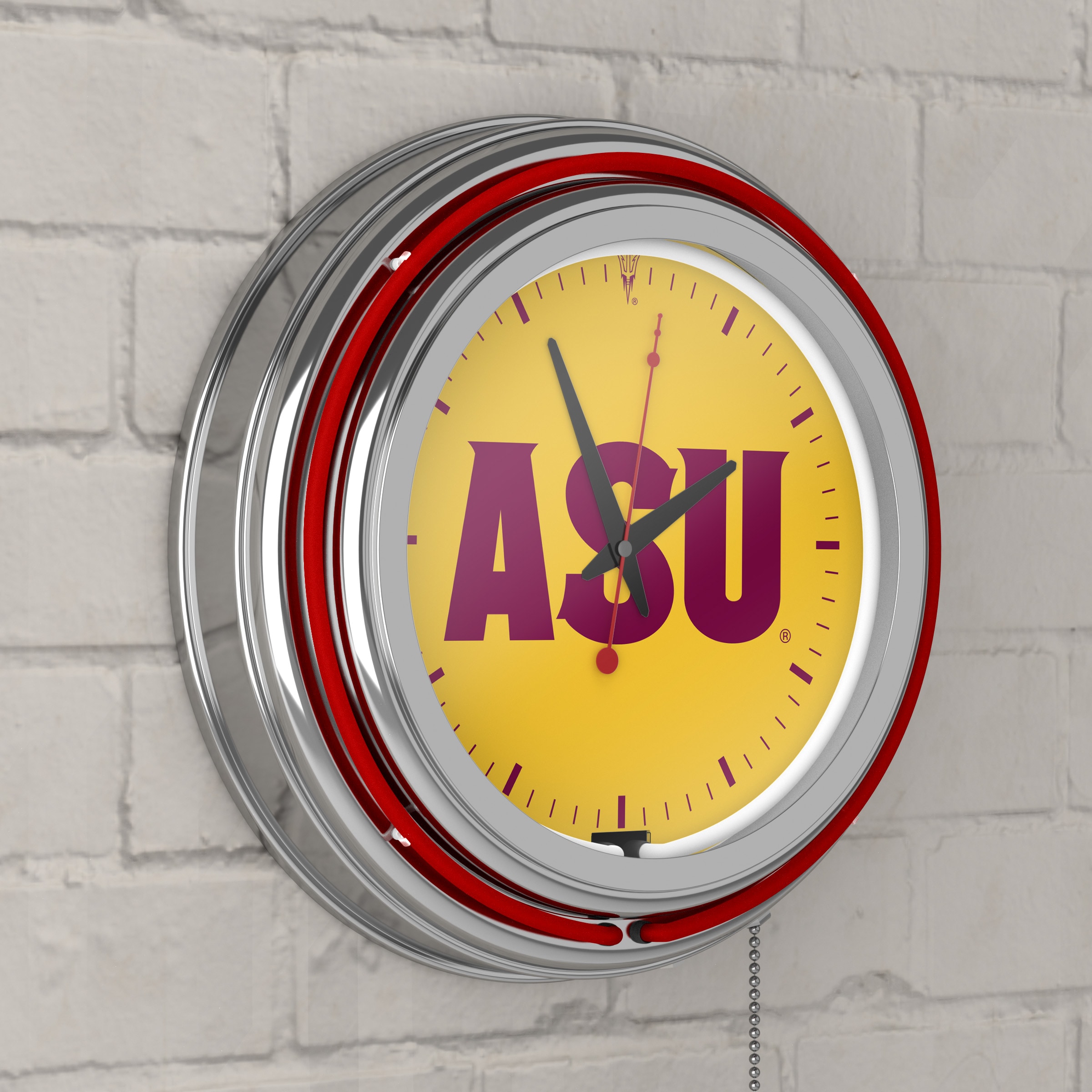 Trademark Gameroom Arizona State Sun Devils Clocks Analog Round