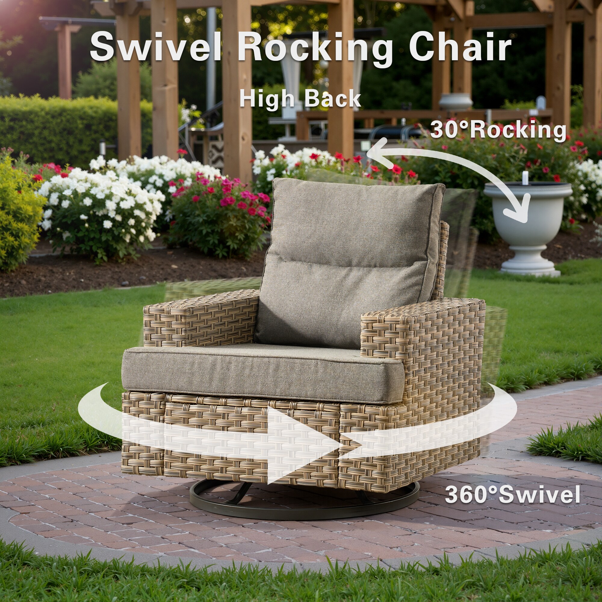 XIZZI XITBS2095C-RC3IFP54 Patio-Sofas-Daybeds - View #3