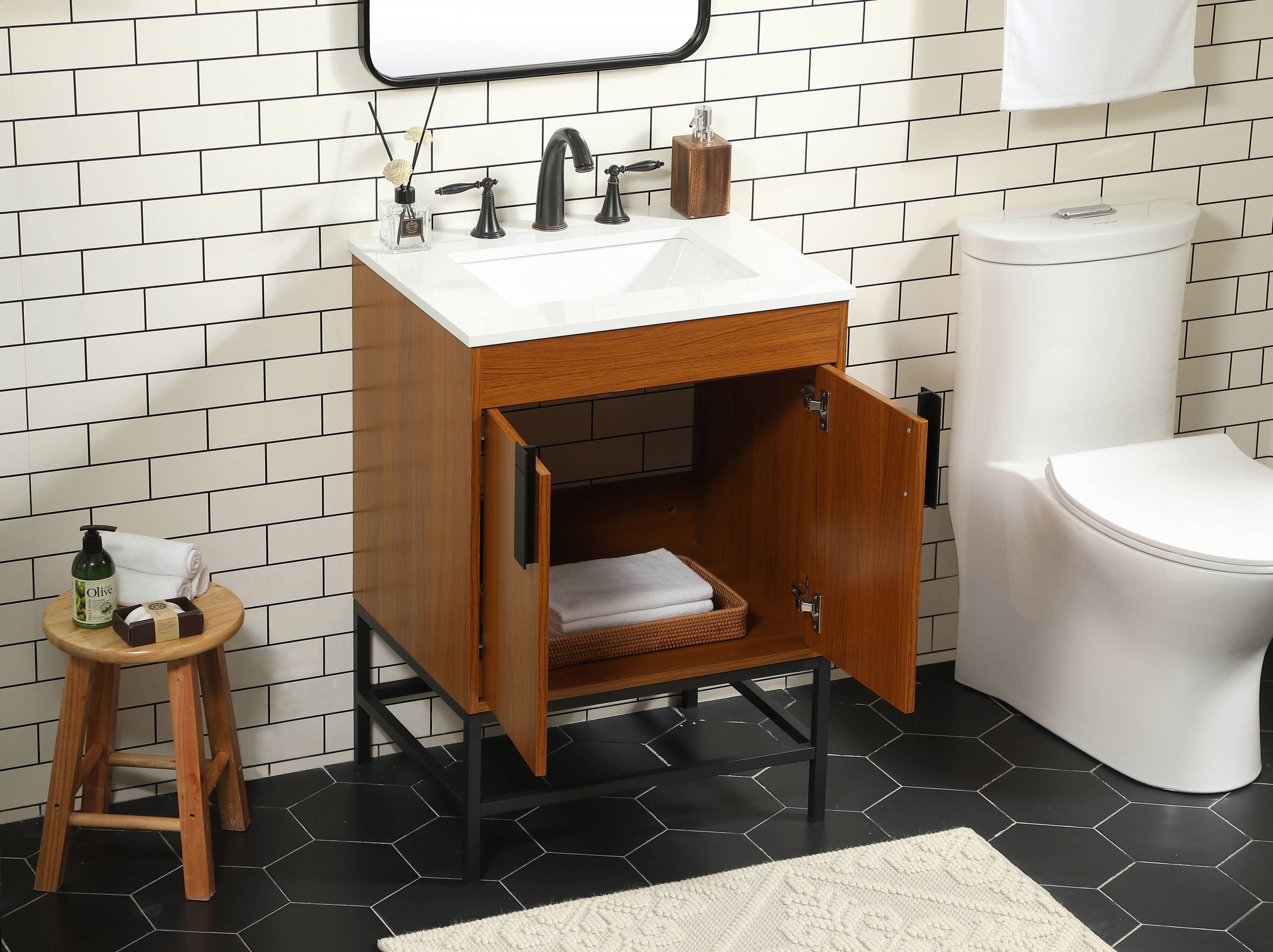 Elegant Decor HF146472MTK Bath-Vanity-Combo - View #4
