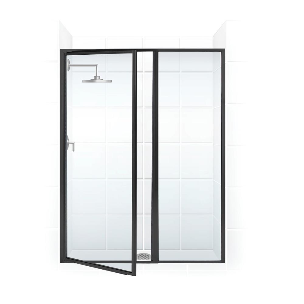 Coastal Shower Doors Legend Matte Black 42 1 2 In To 44 In W X 66 In H