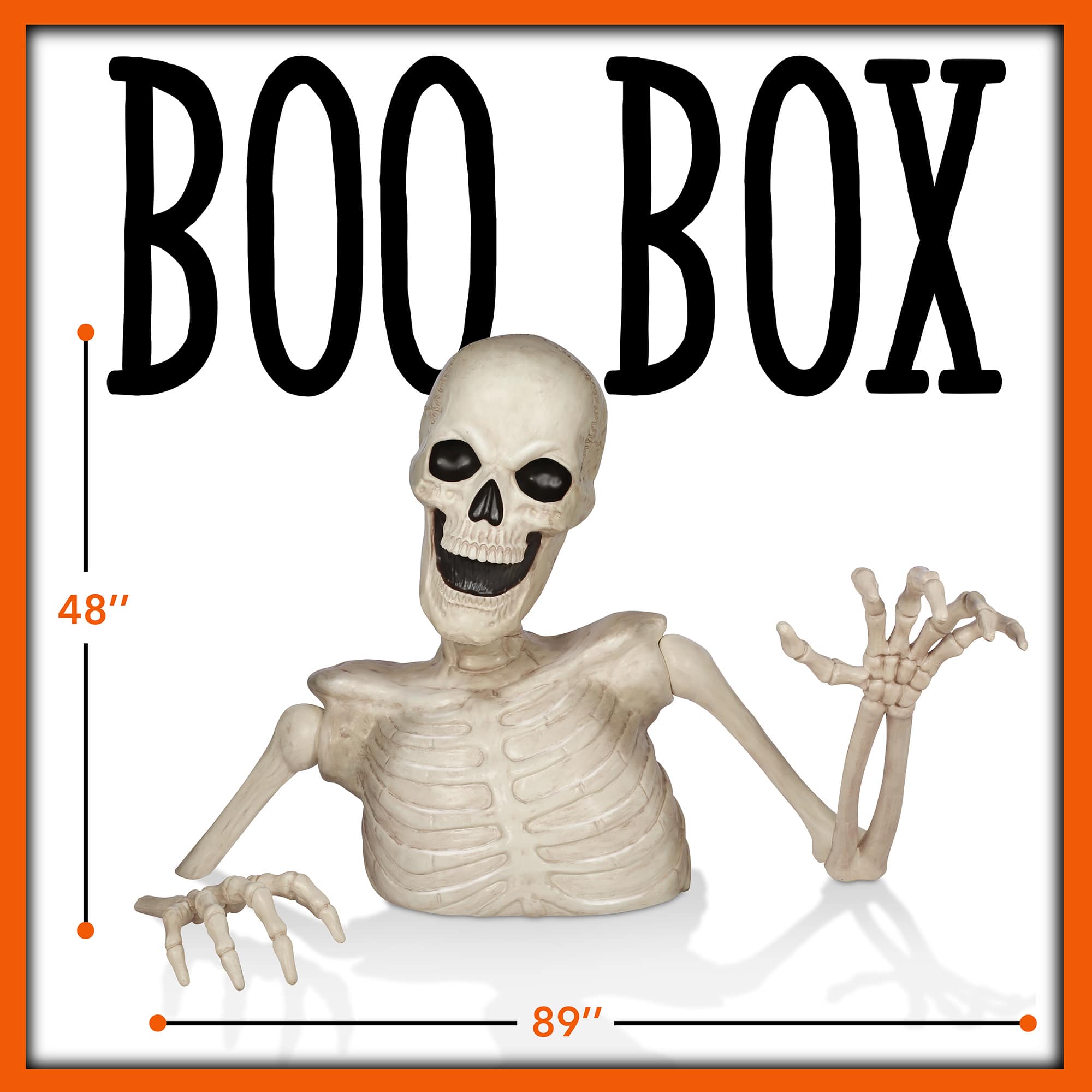 BOO BOX SZN-ANM-843-WHT Outdoor-Halloween-Decor - View #7