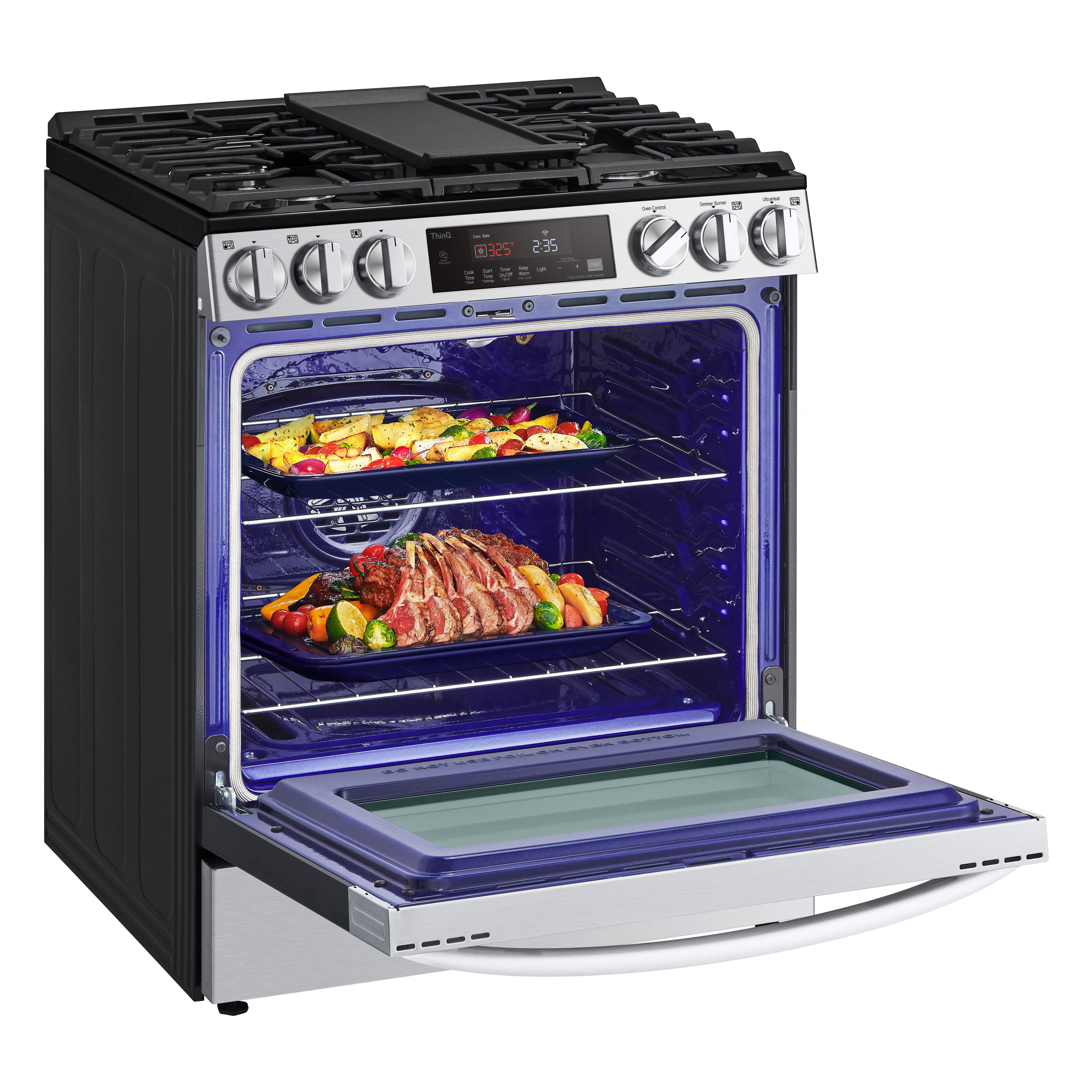 LG LSGL5833F Freestanding-Gas-Ranges - View #8