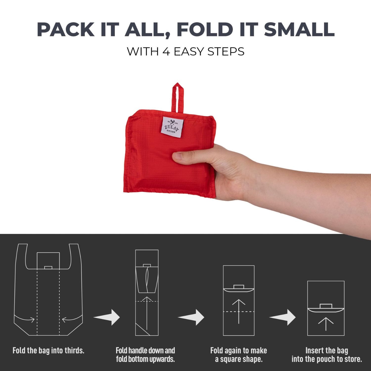 Zulay Kitchen X002THE41T Plastic-Storage-Bags - View #6