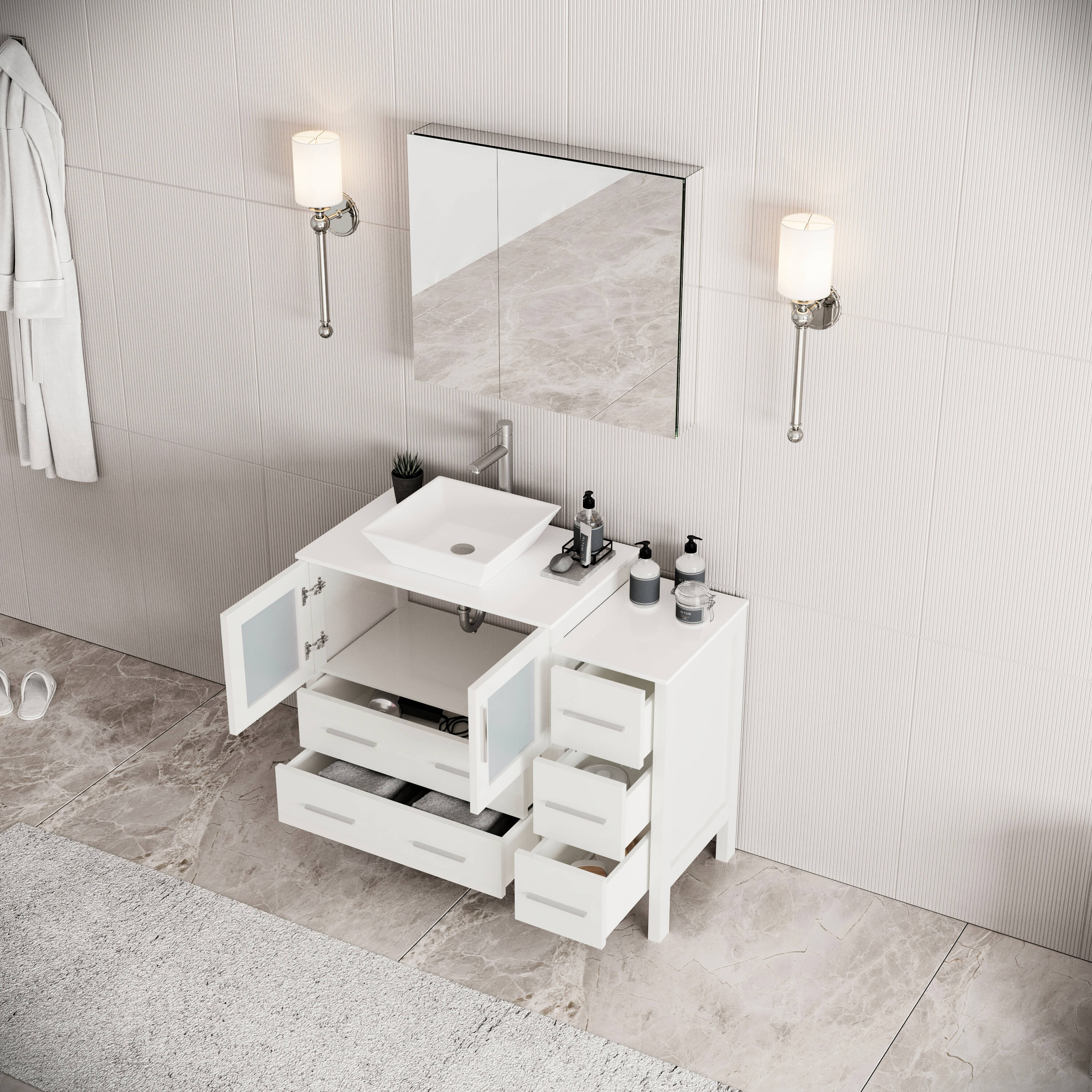 Fresca FCB62-3012WH vanities - View #6