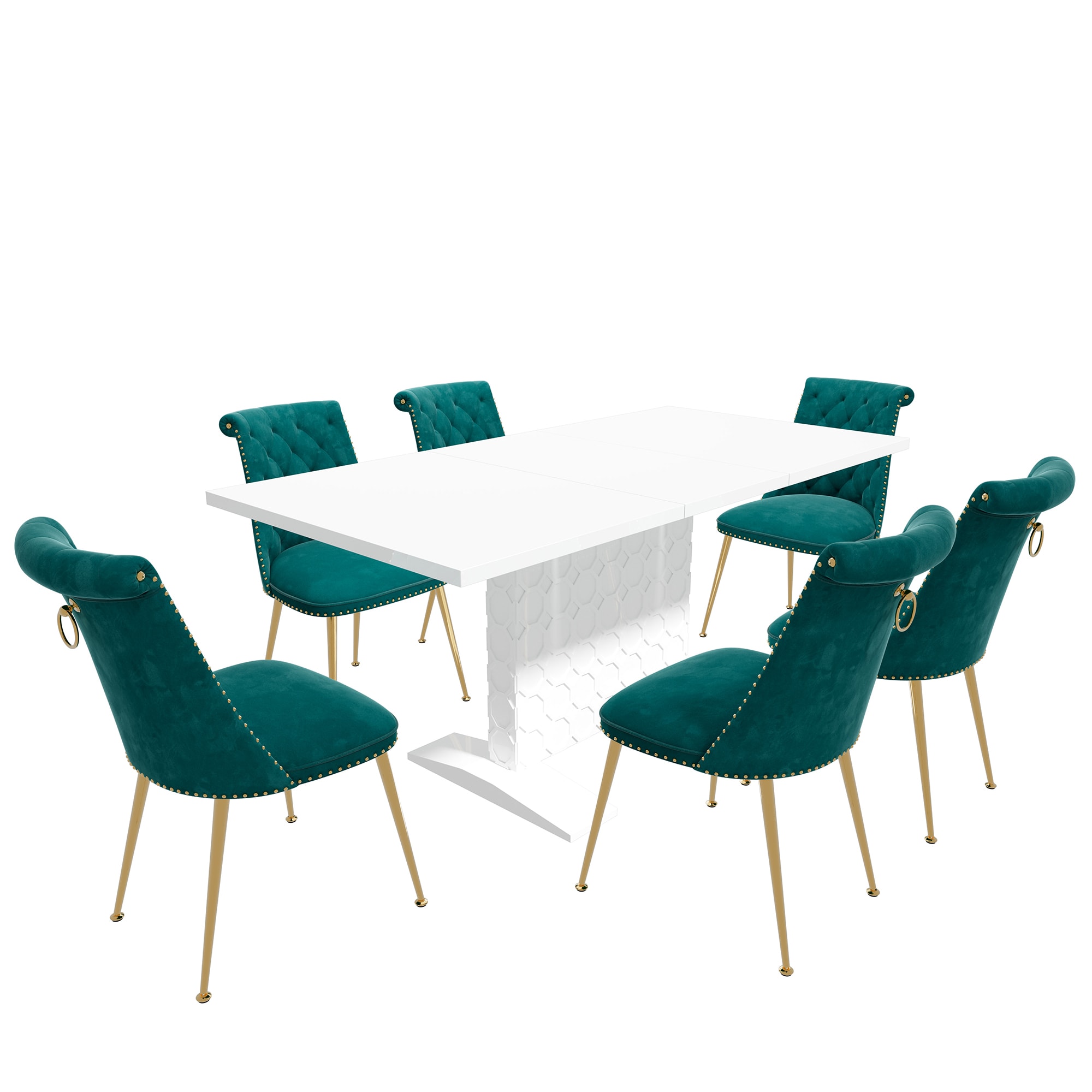 Clihome CL-ST1WH703GN Dining-Sets - View #2