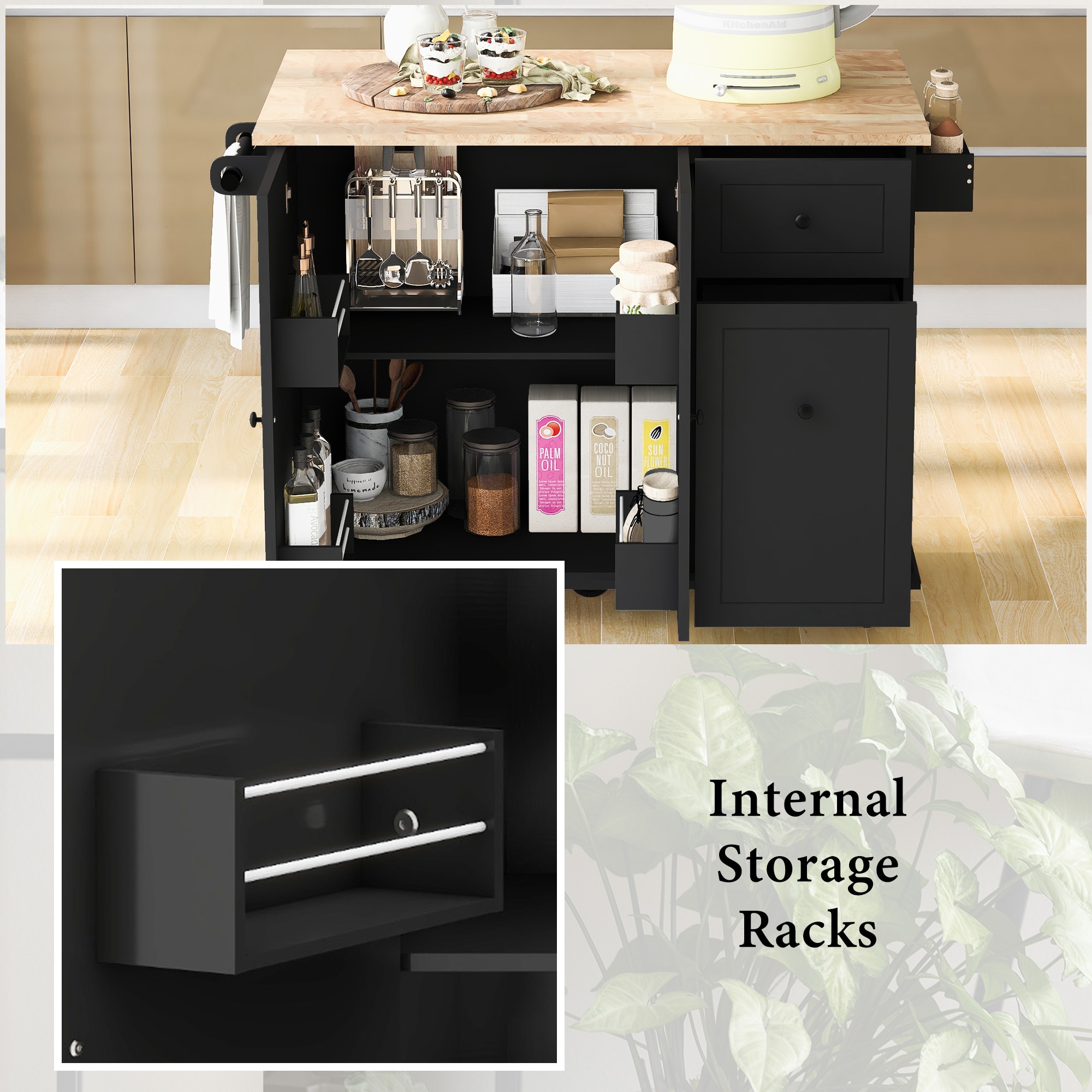 ModernLuxe L-WF312383AAB Kitchen-Furniture - View #5