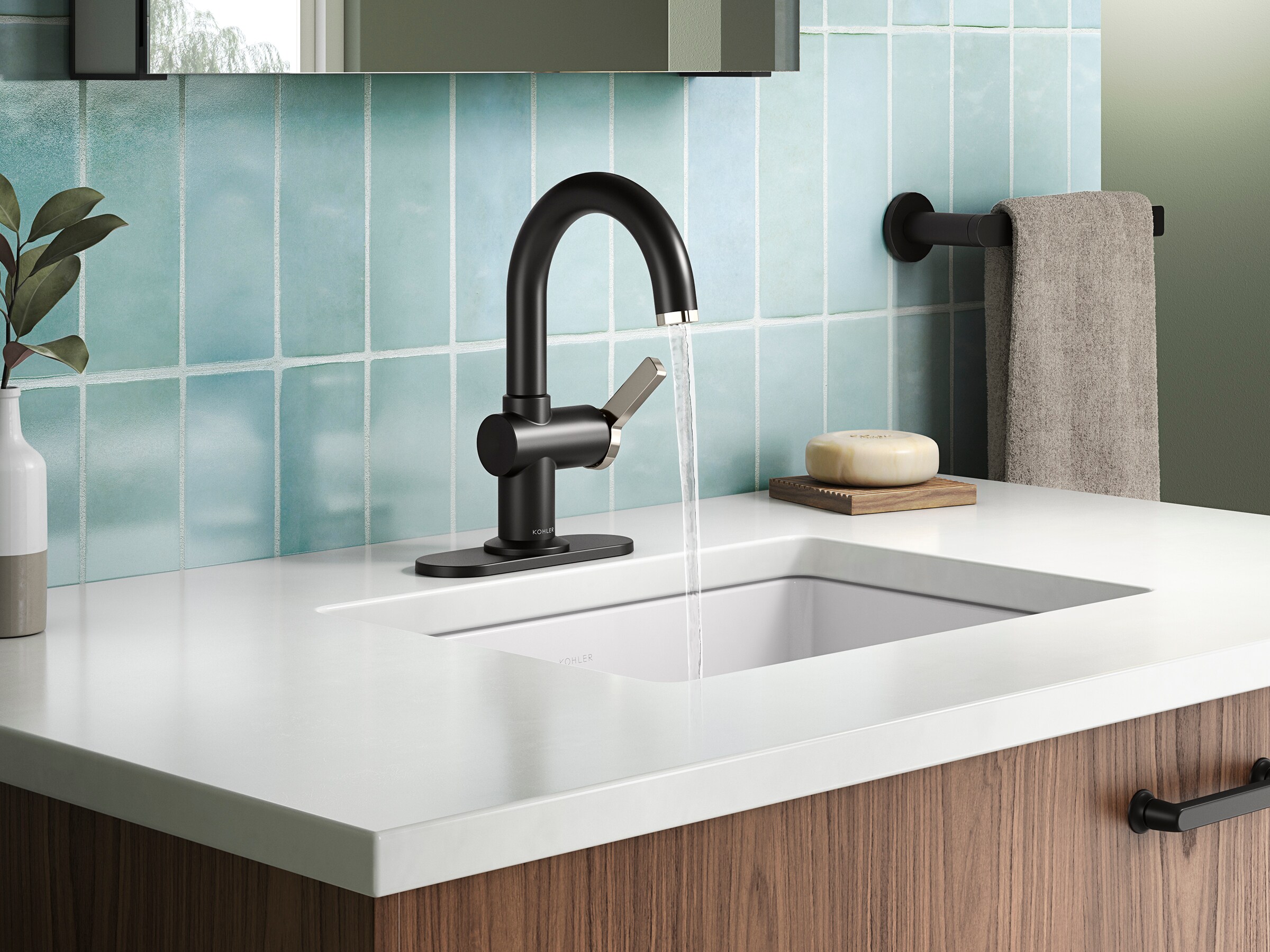 KOHLER REC28731-4D-BSN Lavatory-Faucets - View #6