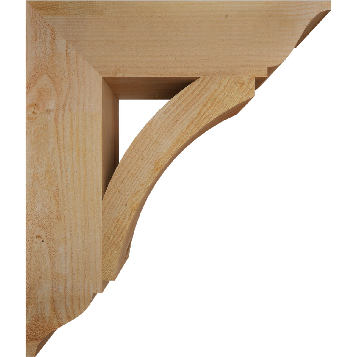 Ekena Millwork BKT06X24X28THR01RDF corbels - View #3