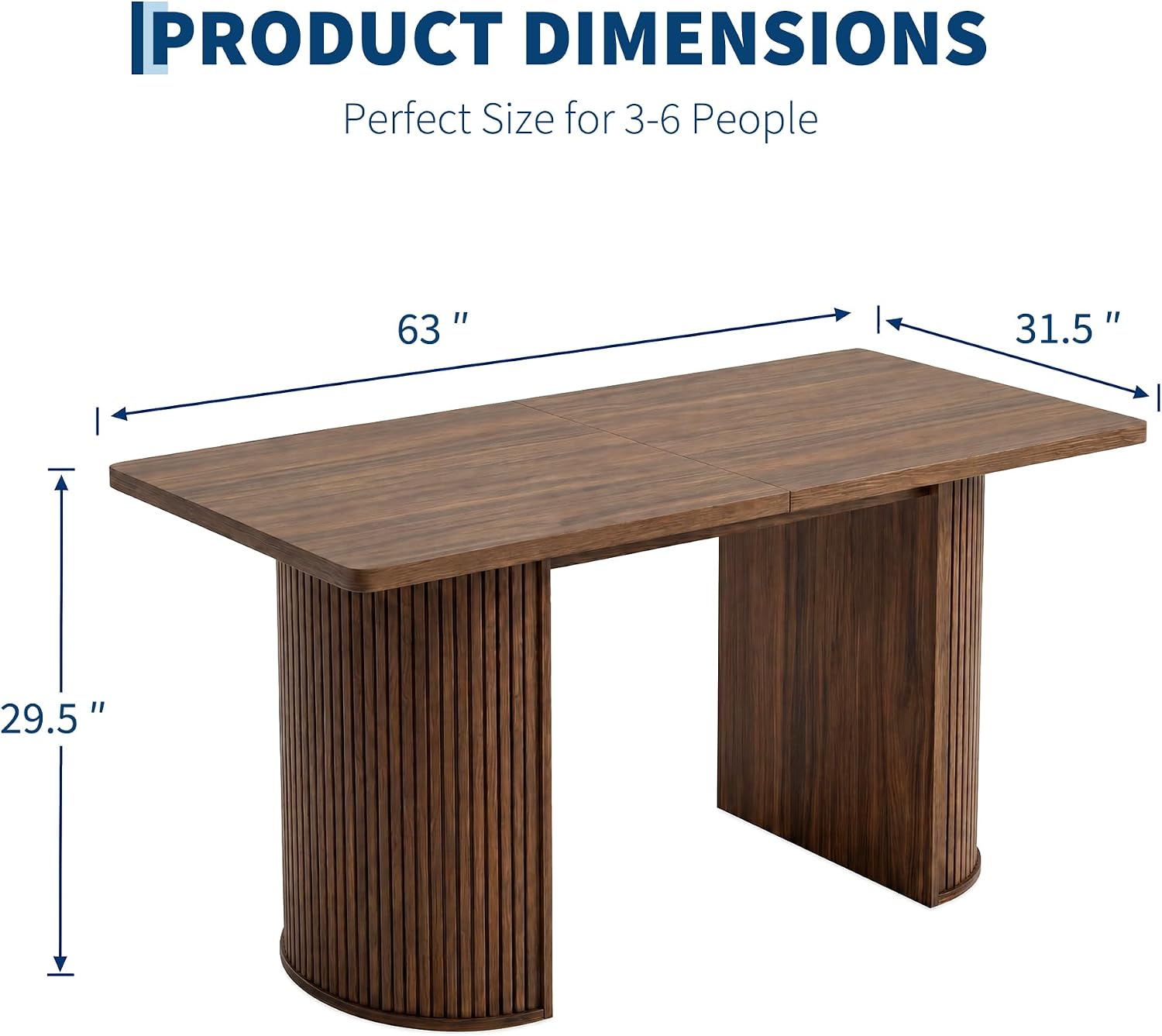 GAOMON CNAKNTRZTHZ0EOU Dining-Tables - View #2