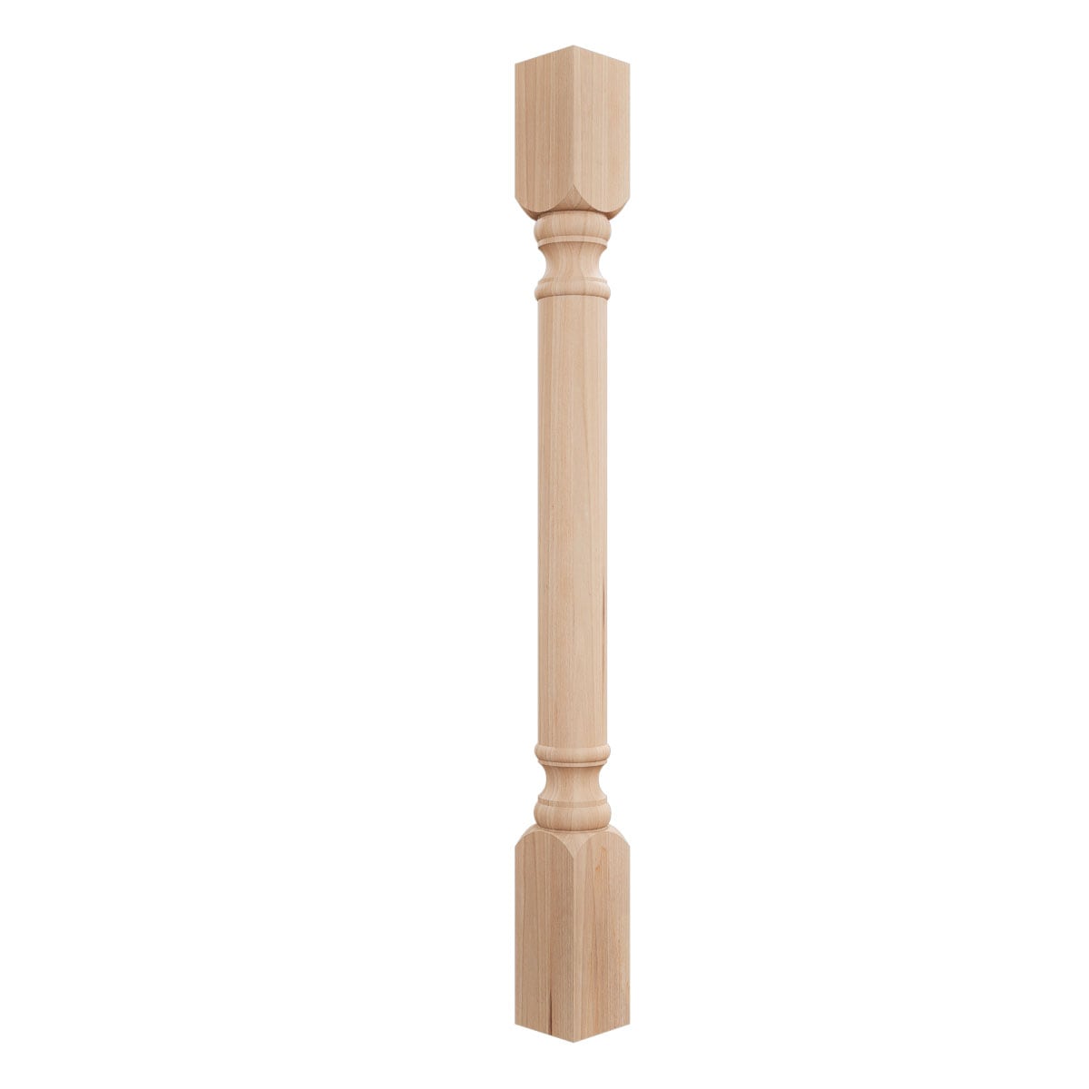 Ekena Millwork COL03X03X35TRCH 3.75-in x Modern Cherry Column